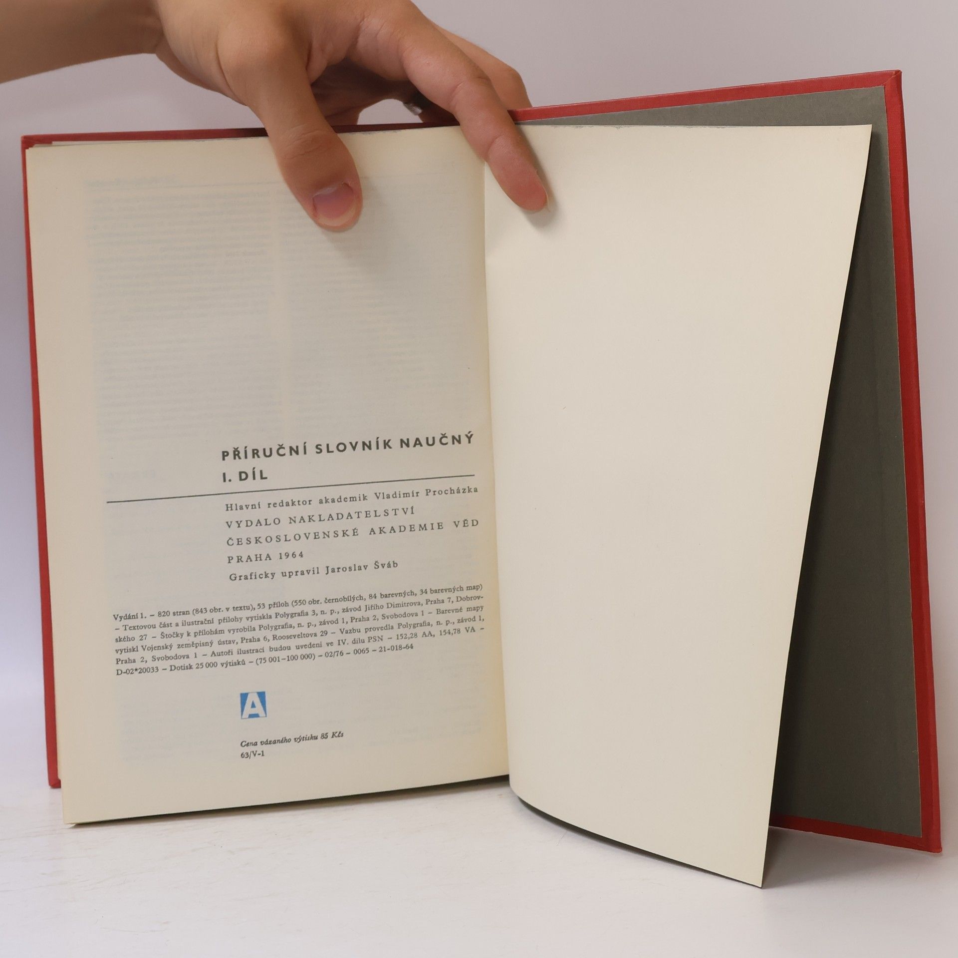 Autores varios Přiruční slovník naučný, I. díl