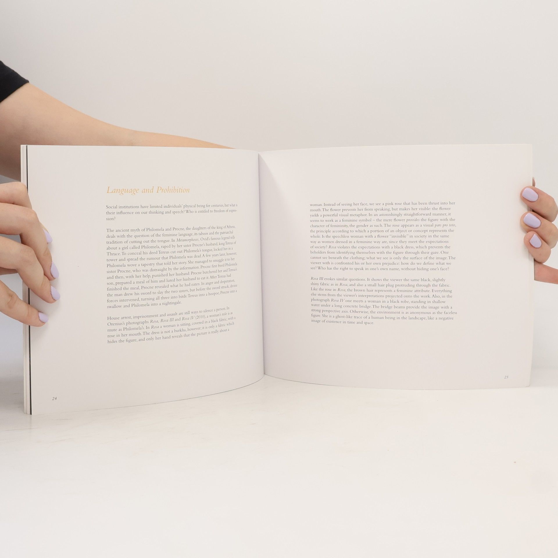 Marika Orenius When I Didn't Know About You Yet Visions of Power and Body in Marika Orenius's Work
