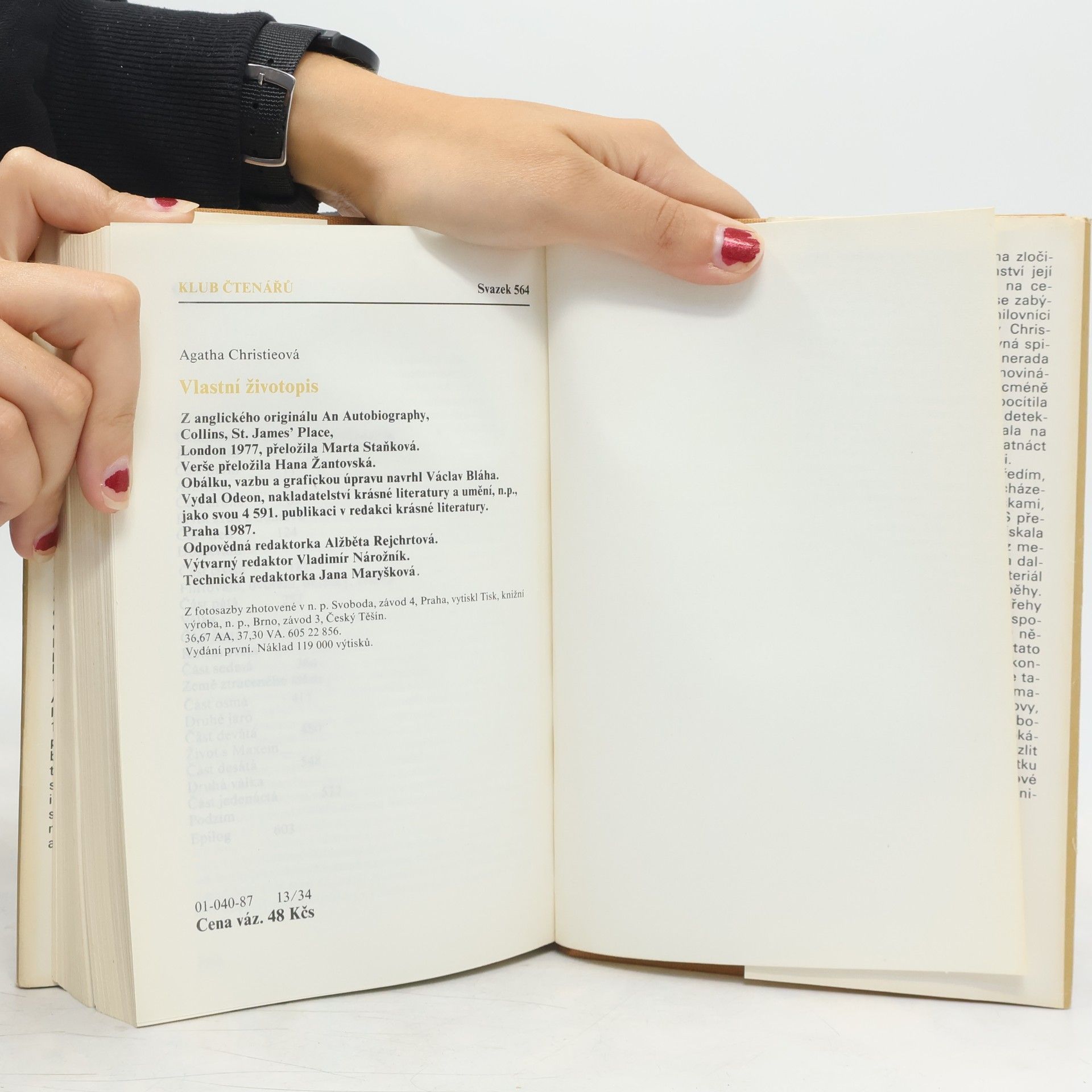 Agatha Christie Vlastní životopis