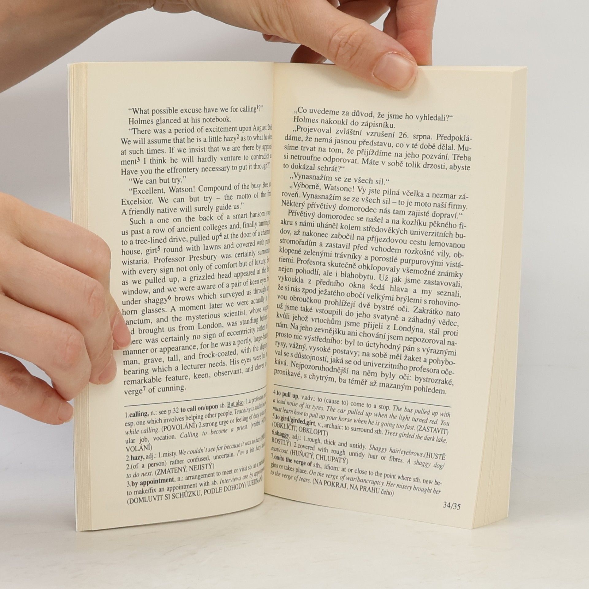 Arthur Conan Doyle Three cases of Sherlock Holmes. Tři případy Sherlocka Holmese