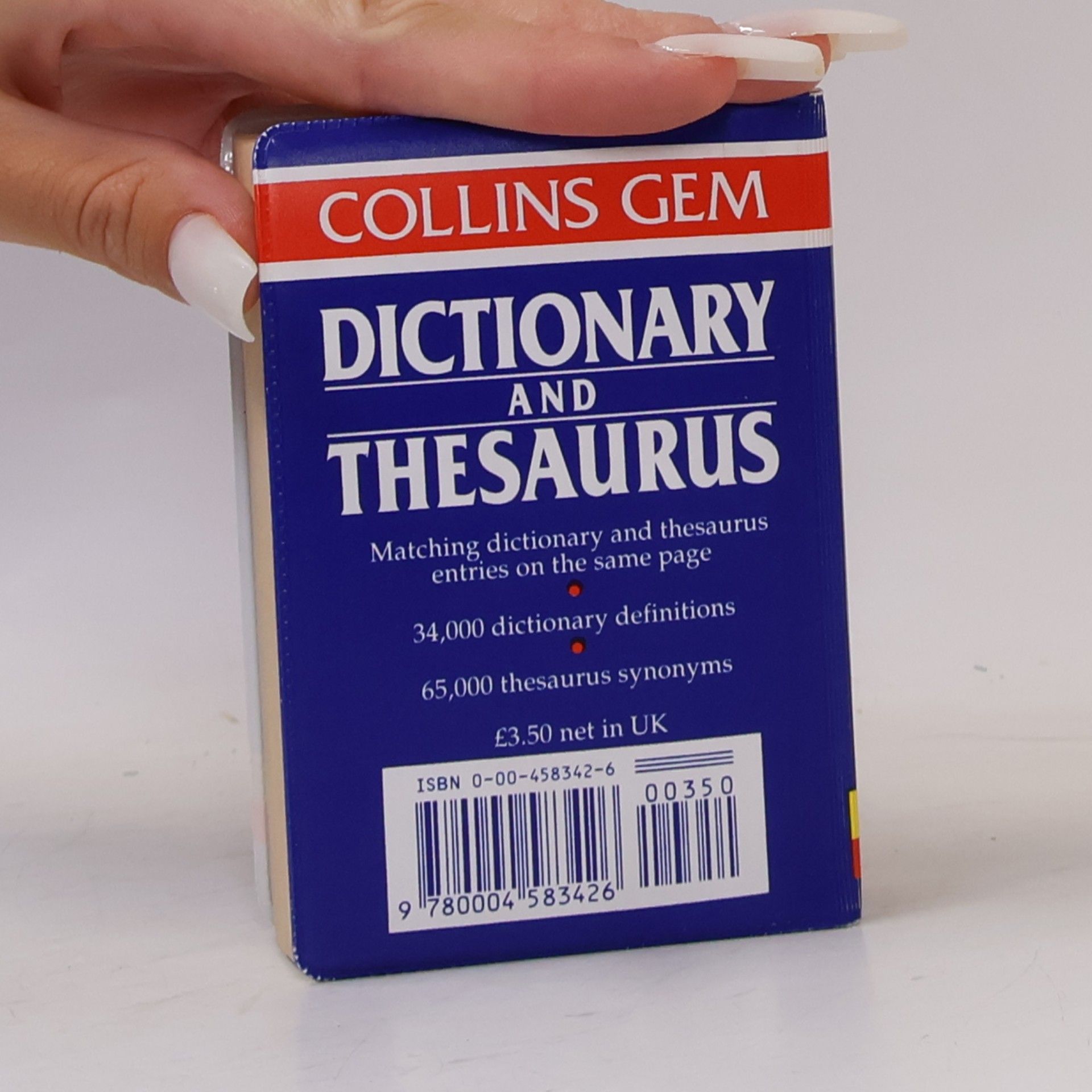 Kolektiv autorů Collins Gem Dictionary and Thesaurus