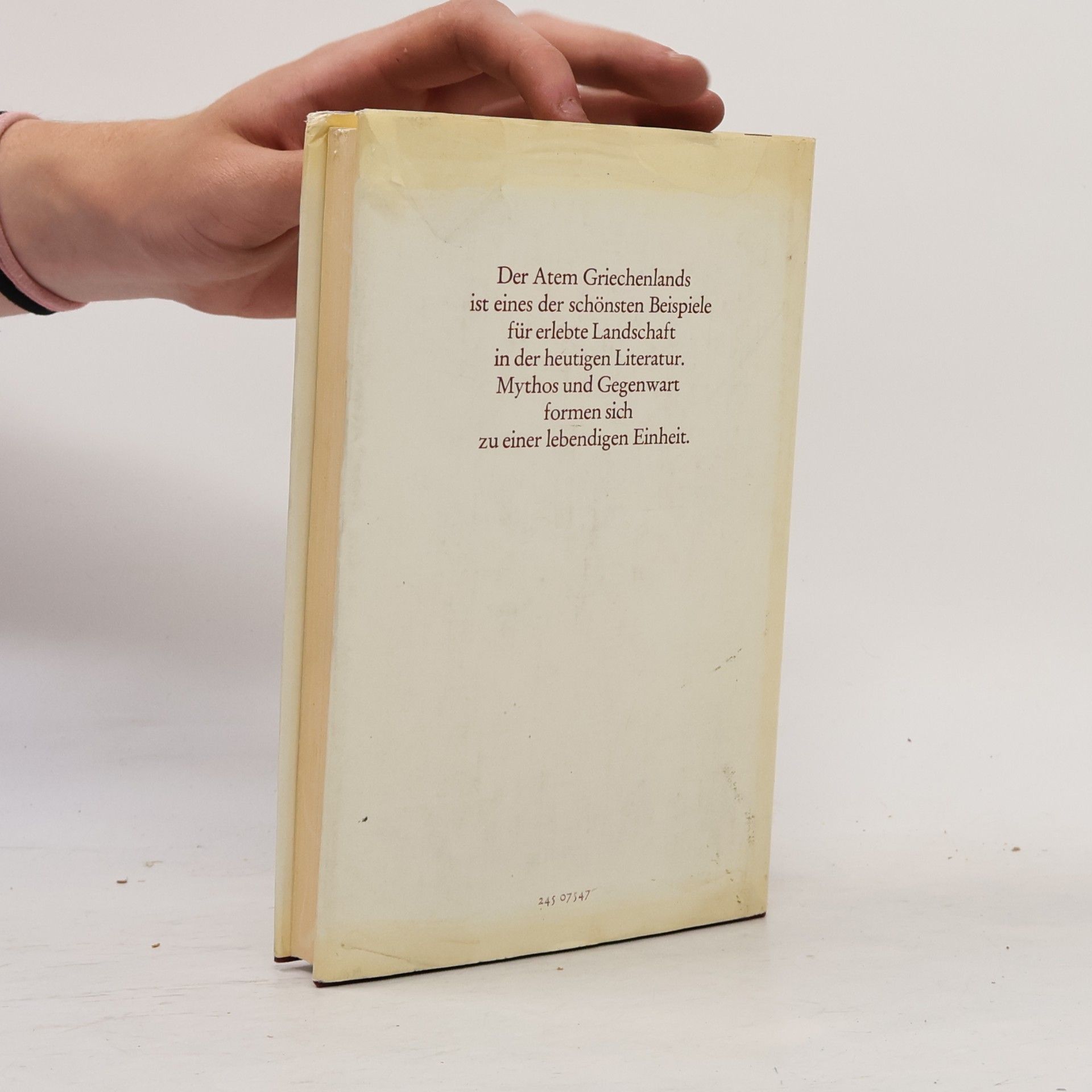 Johannes Poethen Der Atem Griechenlands