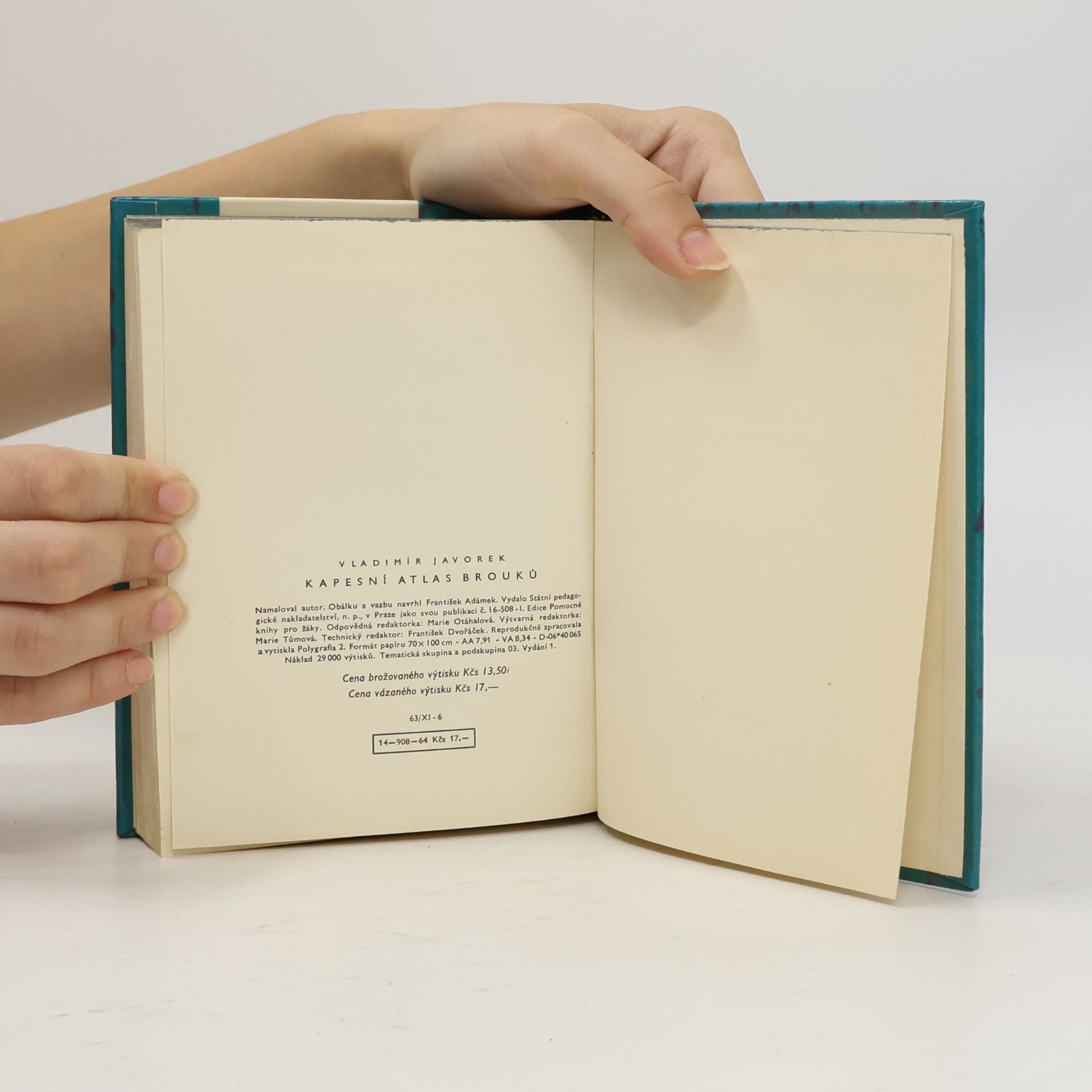 Vladimír Javorek Kapesní atlas brouků