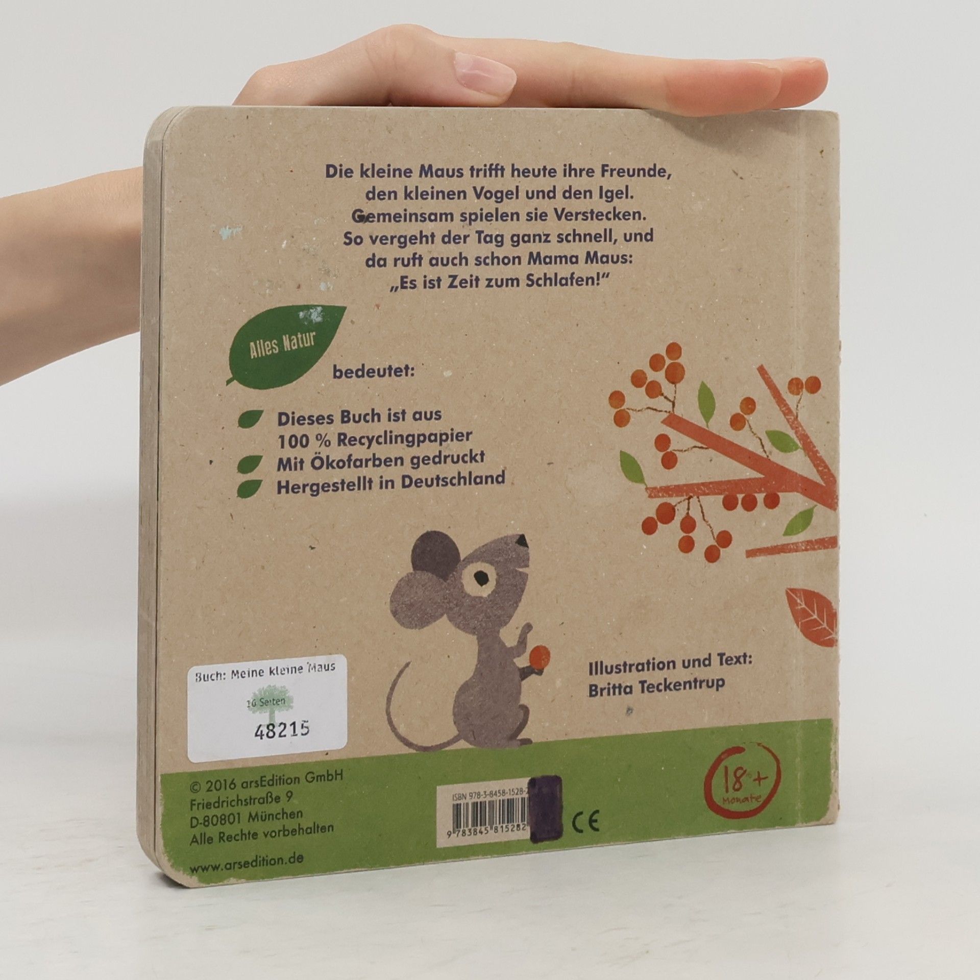Britta Teckentrup Meine kleine Maus