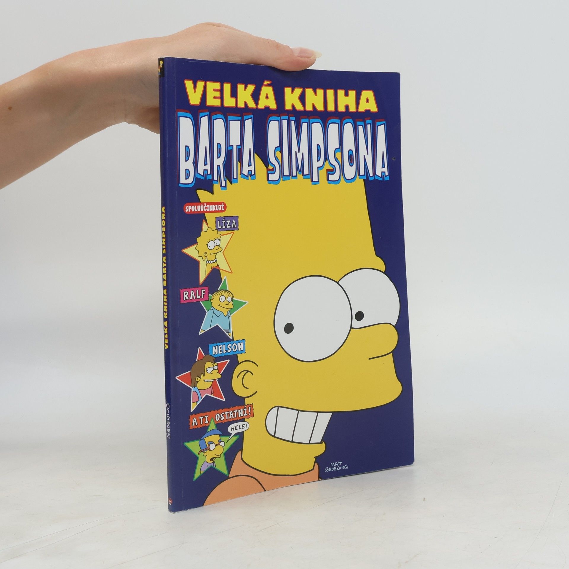 Matt Groening Velká kniha Barta Simpsona