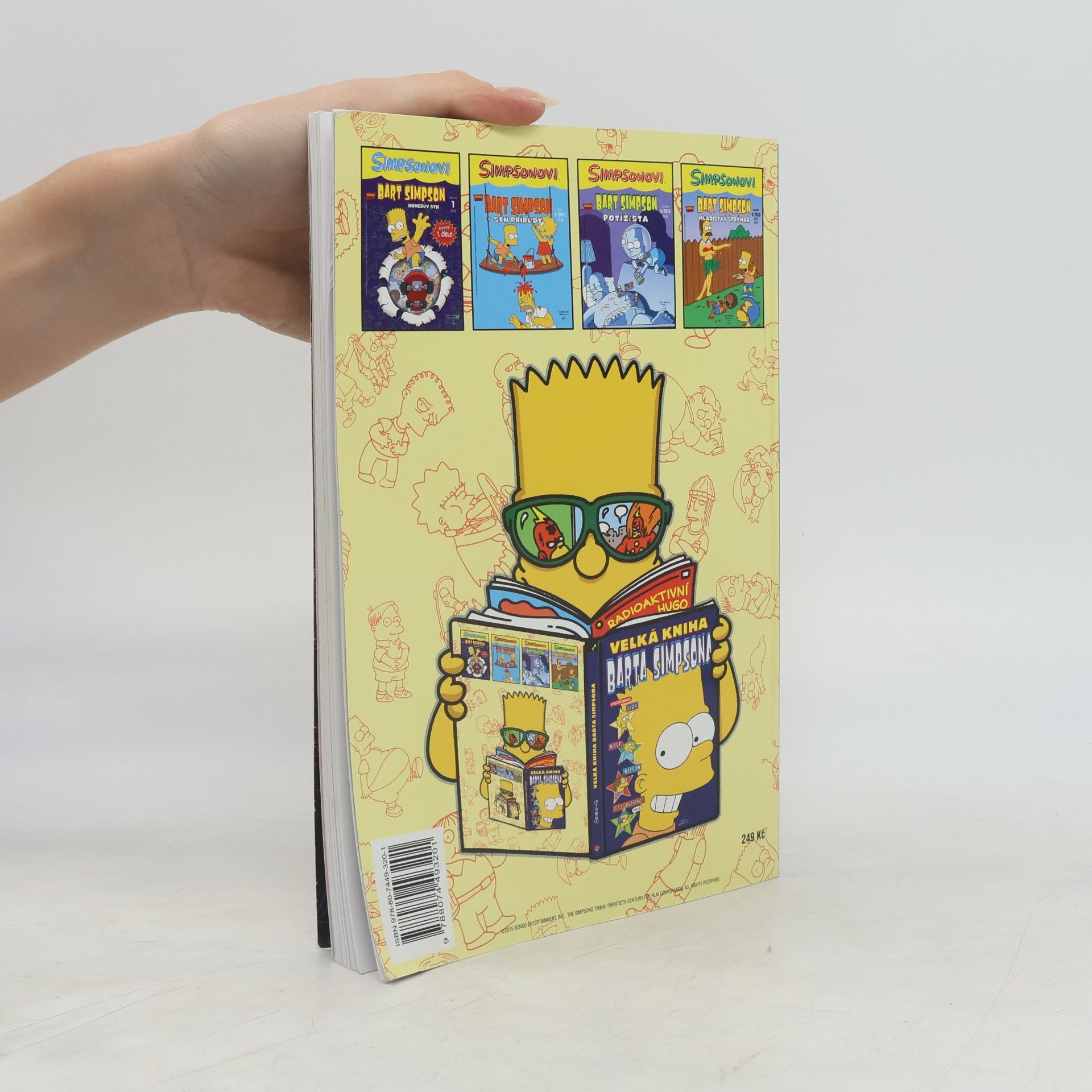 Matt Groening Velká kniha Barta Simpsona