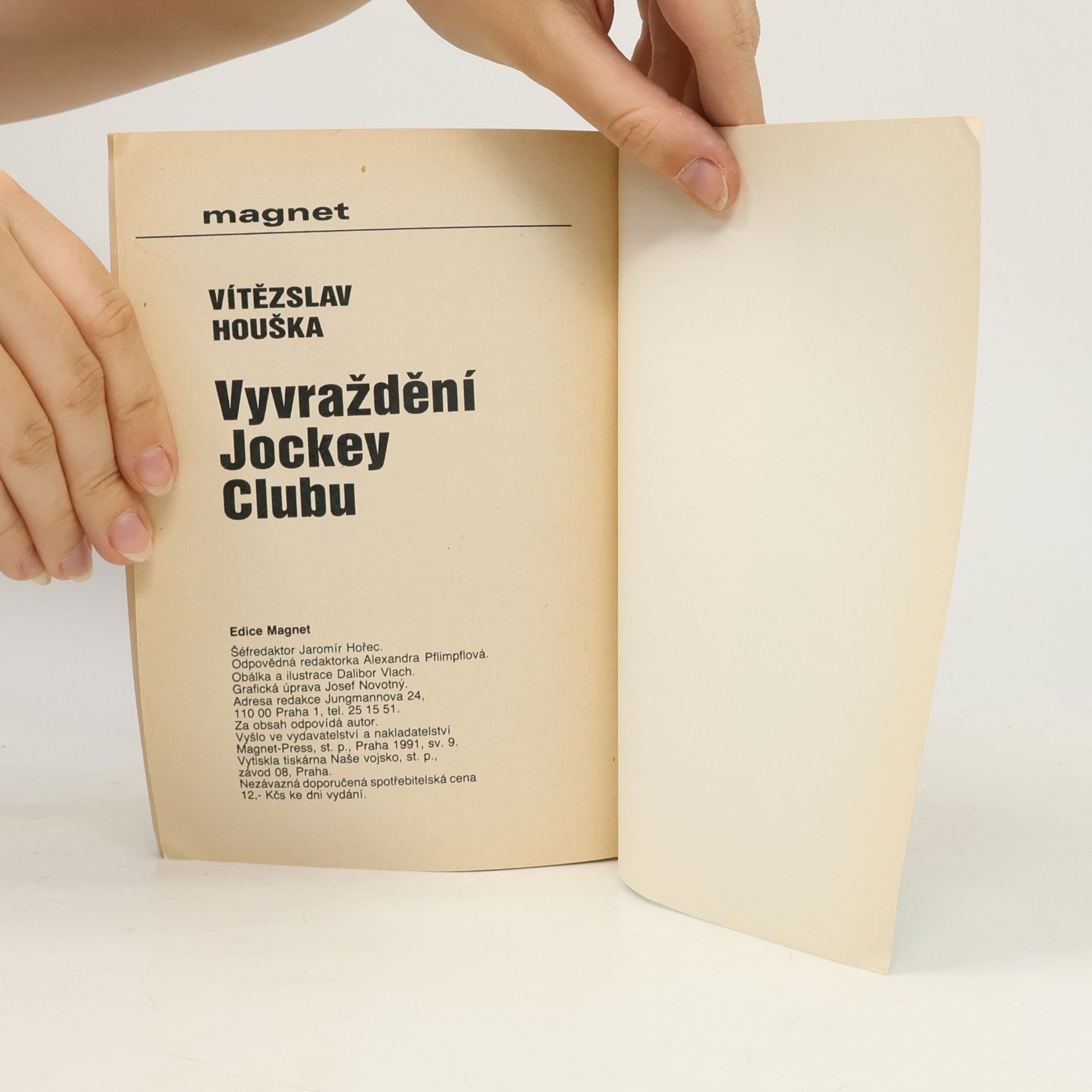 Vítězslav Houška Vyvraždění Jockey Clubu