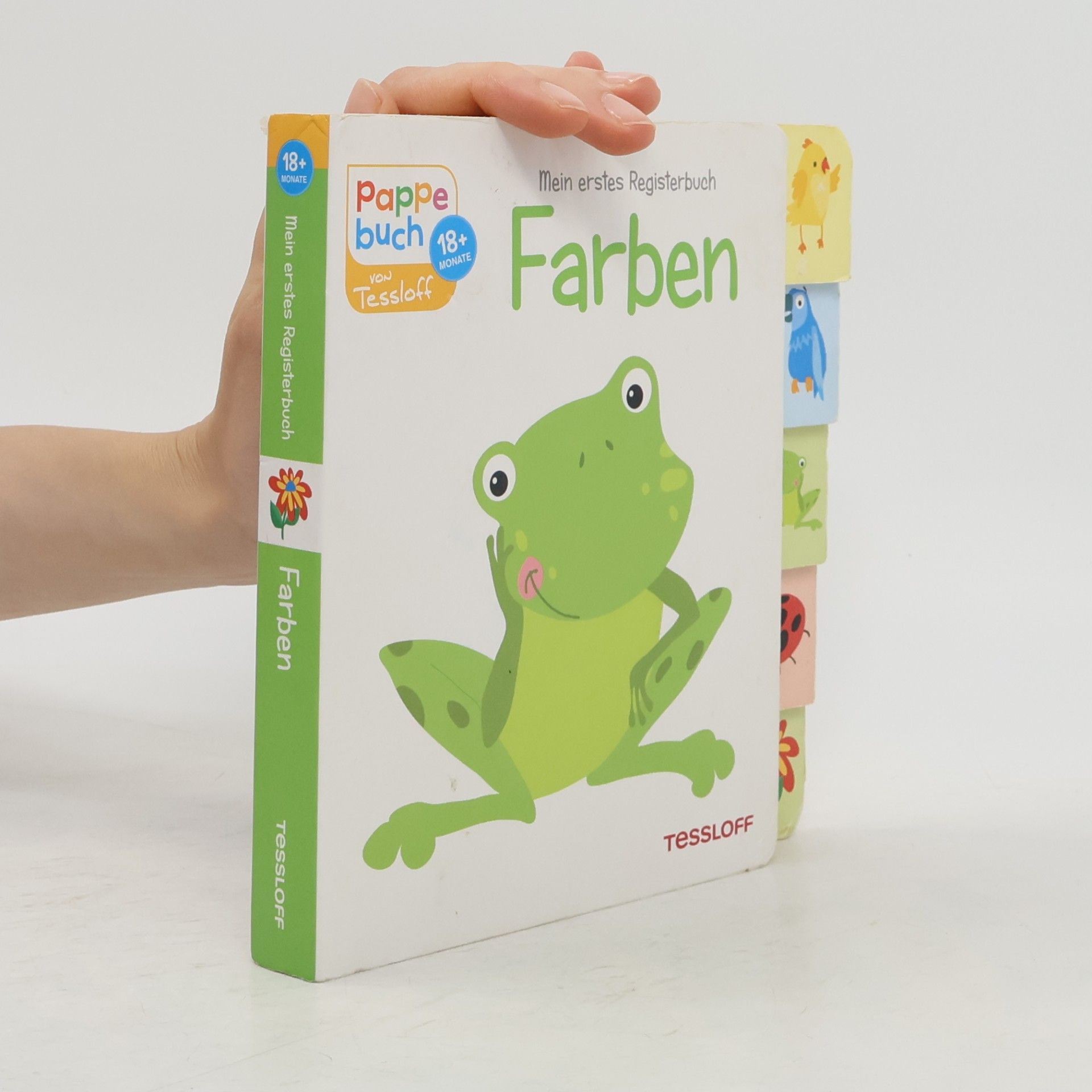 Mein erstes Registerbuch Farben