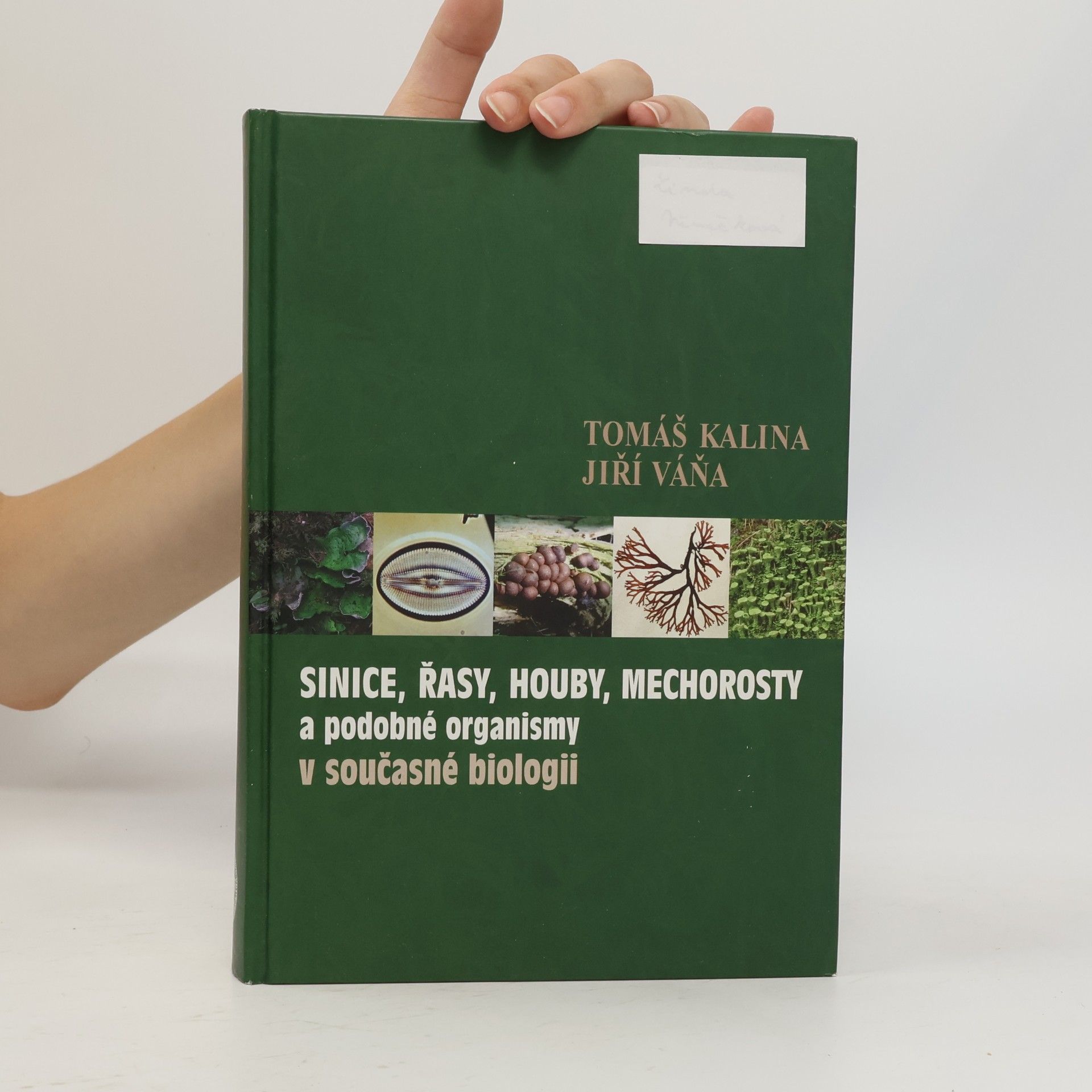 Jiří Váňa Sinice, řasy, houby, mechorosty a podobné organismy v současné biologii