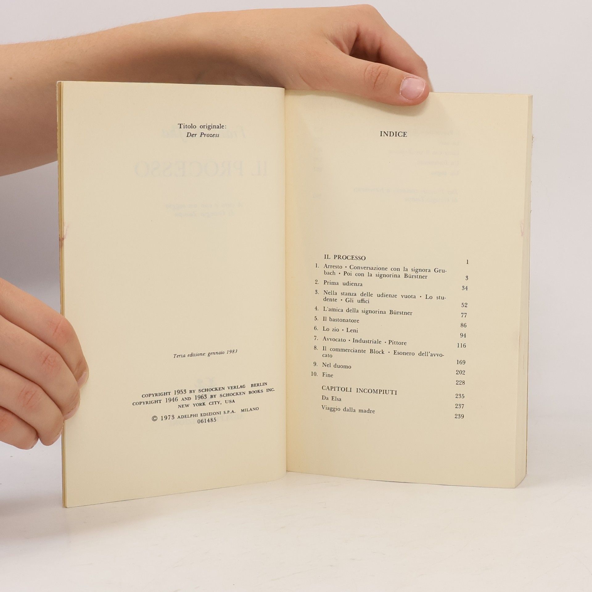 Franz Kafka Il processo