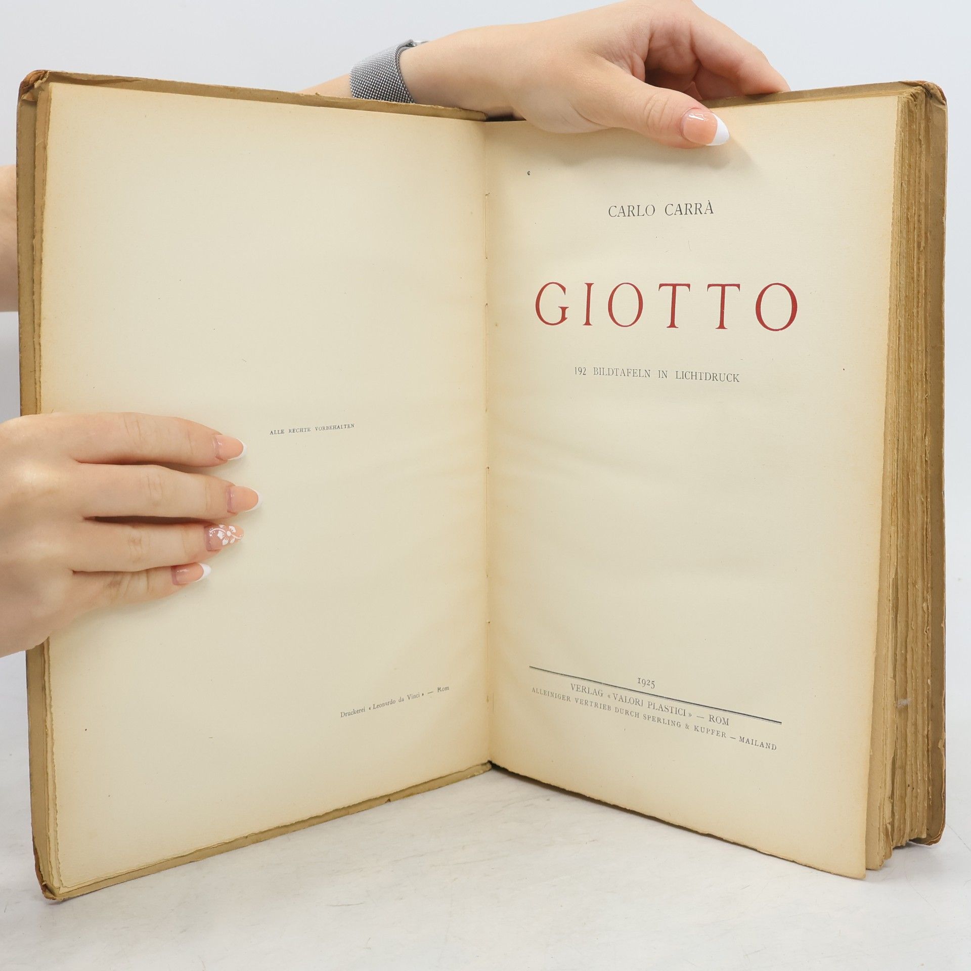 Carlo Carrà Giotto