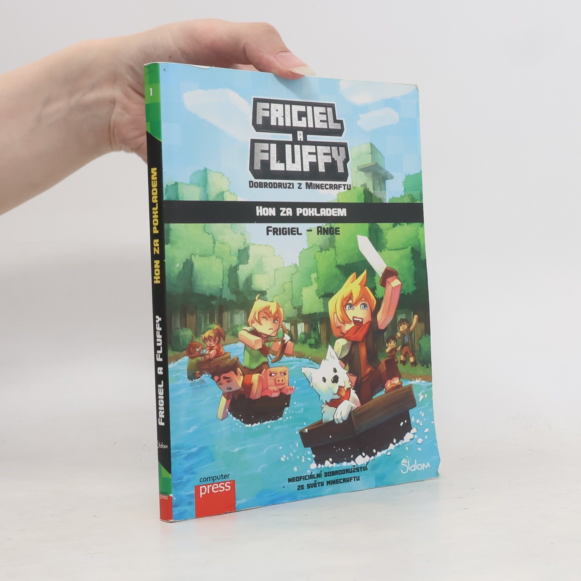 Frigiel Frigiel a Fluffy : dobrodruzi z Minecraftu. 1. díl, Hon za pokladem