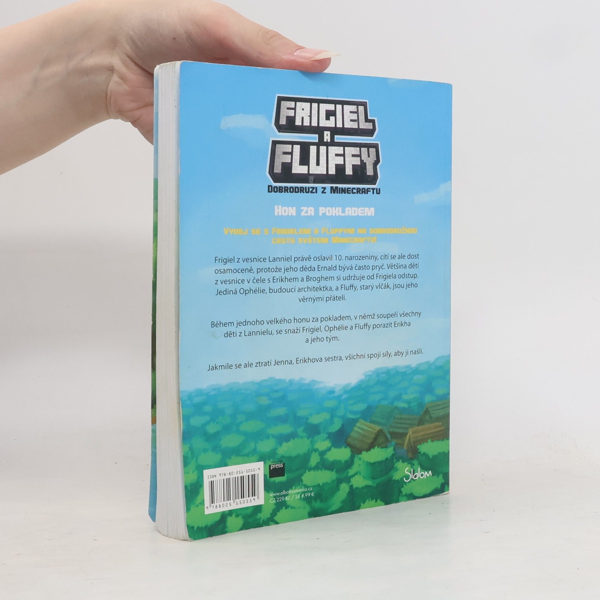 Frigiel Frigiel a Fluffy : dobrodruzi z Minecraftu. 1. díl, Hon za pokladem