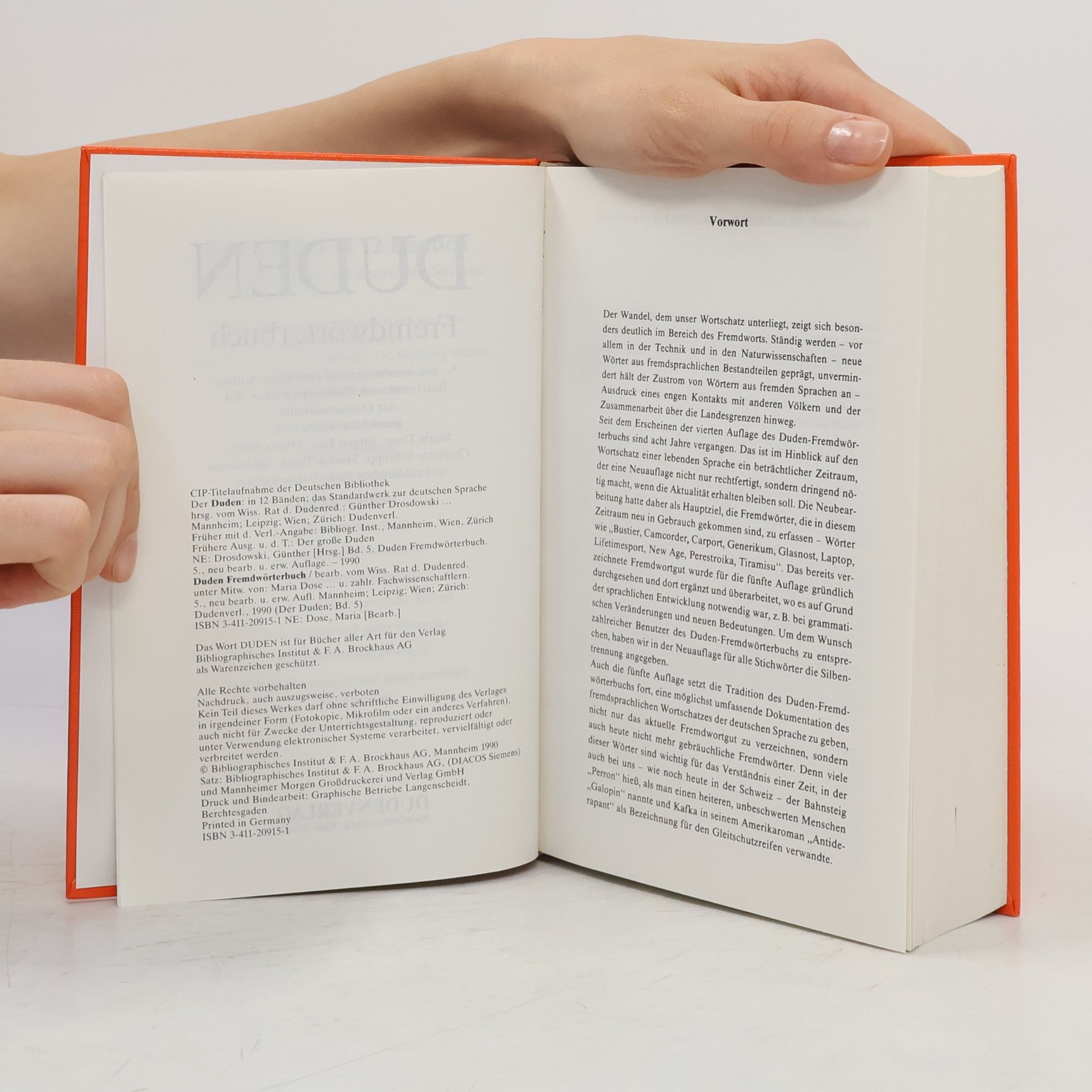 Autorenkollektiv Duden: Das Fremdwörterbuch