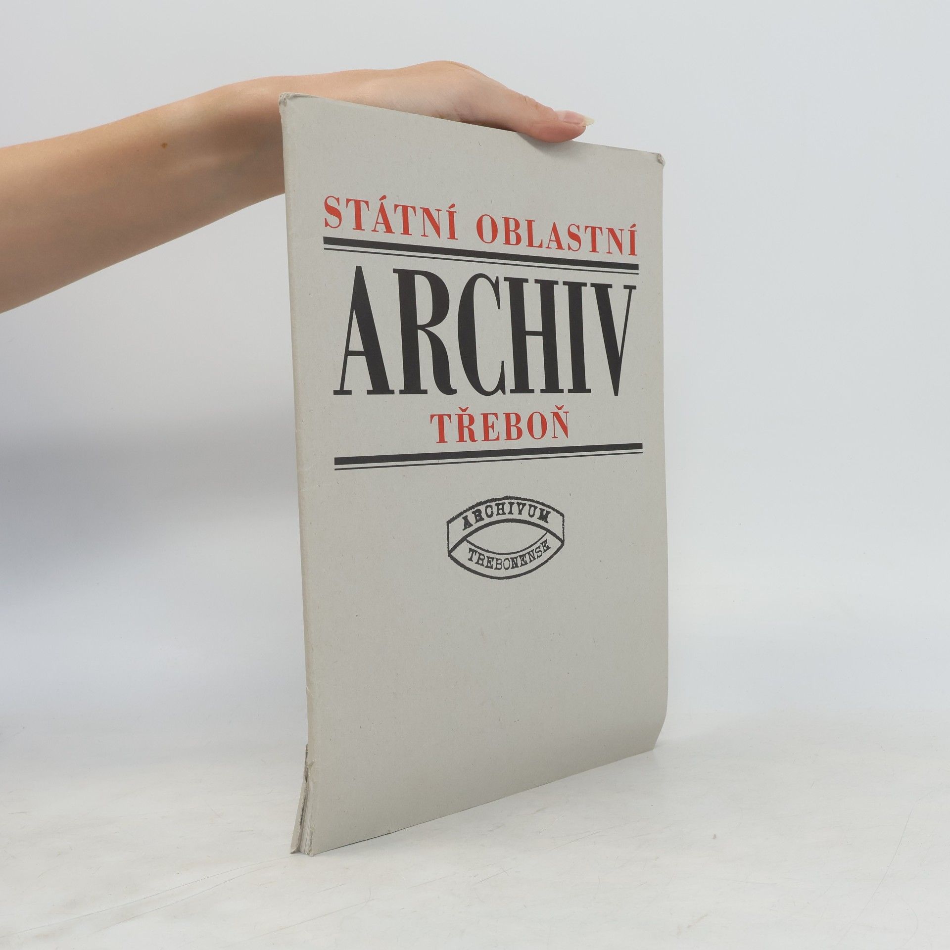Stanislav Loudát Státní oblastní archiv Třeboň = Archivum Trebonense