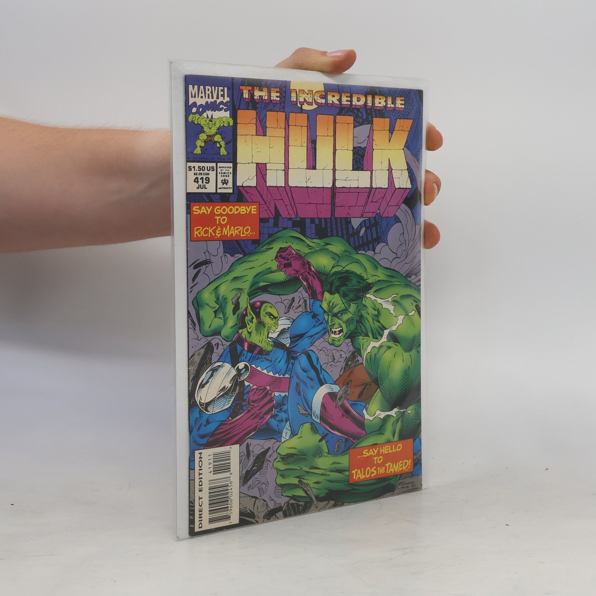 Autorenkollektiv The Incredible Hulk 419 7/1994