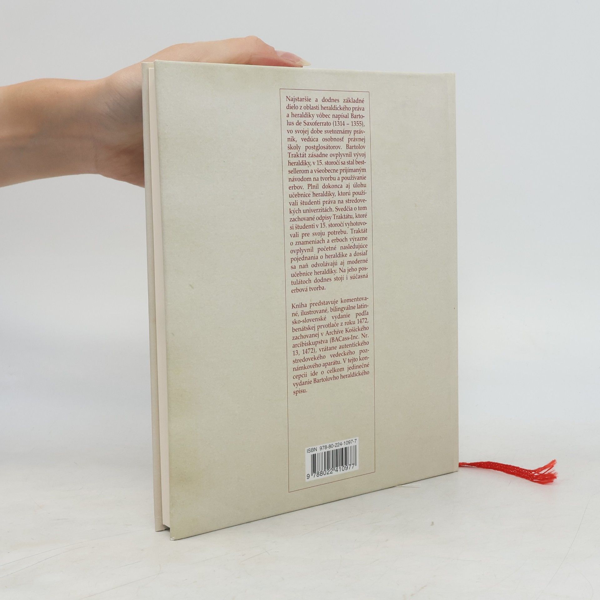 Ladislav Vrtel̕ Traktát o znameniach a erboch / Tractatus de insigniis et armis