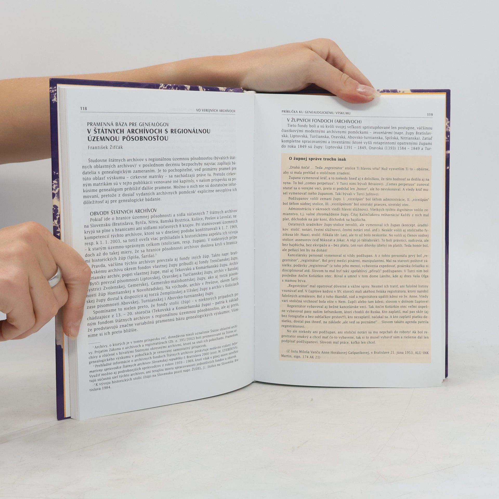 Collectif d'auteurs Príručka ku genealogickému výskumu na Slovensku a v slovacikálnom zahraničí