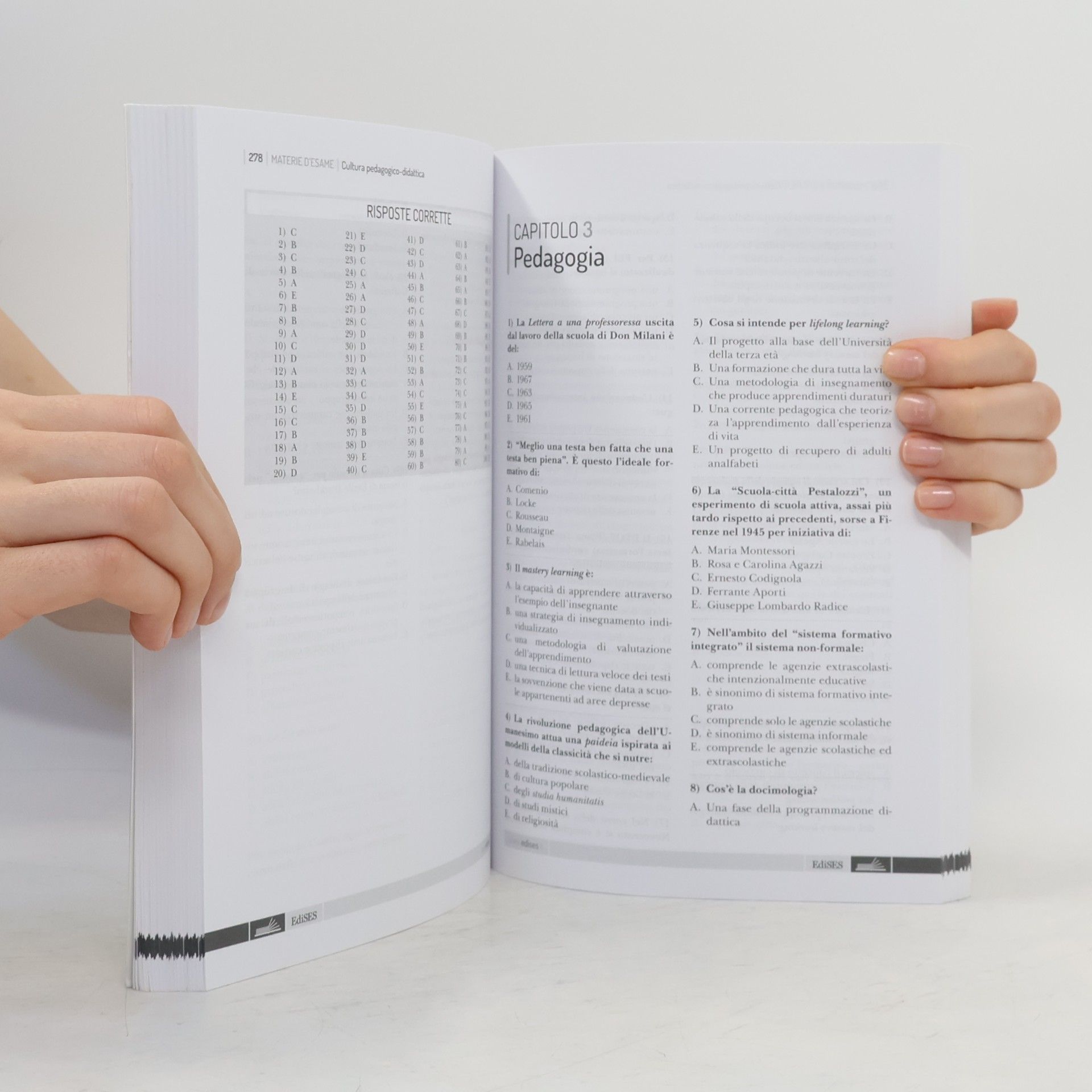 3000 Quiz: Scienze della Formazione