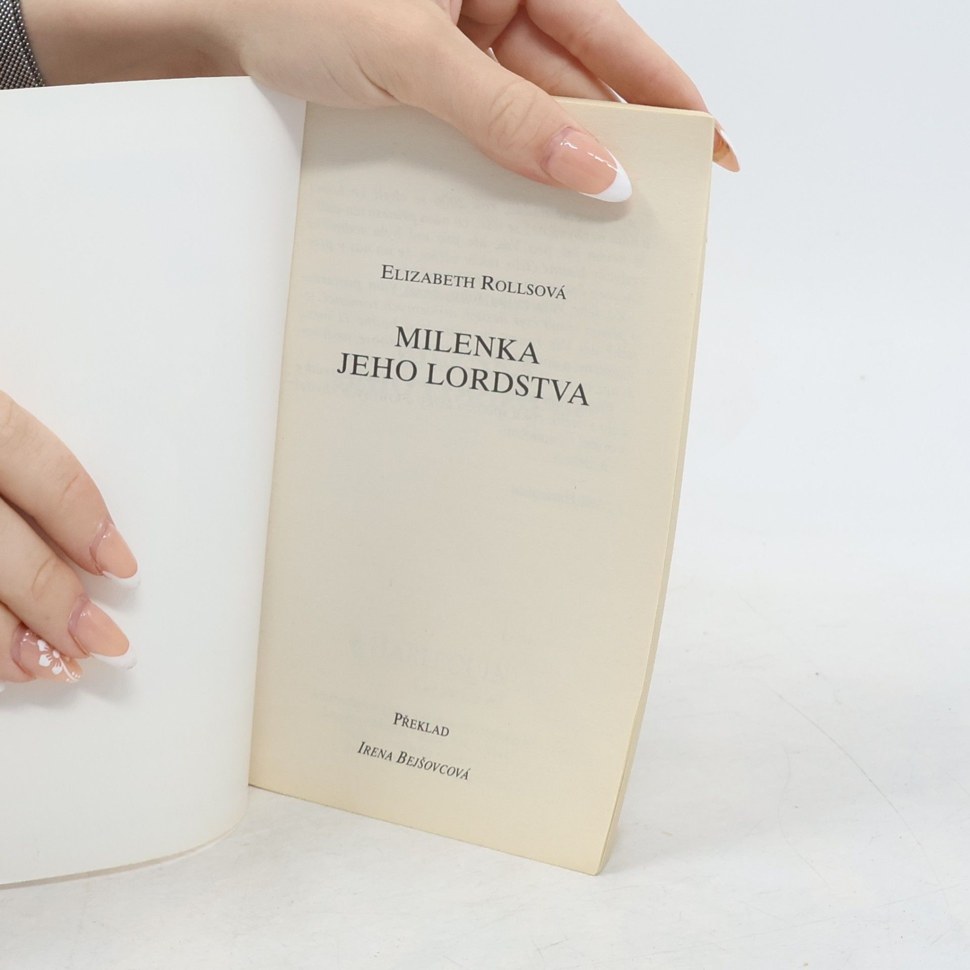 Elizabeth Rolls Milenka jeho lordstva