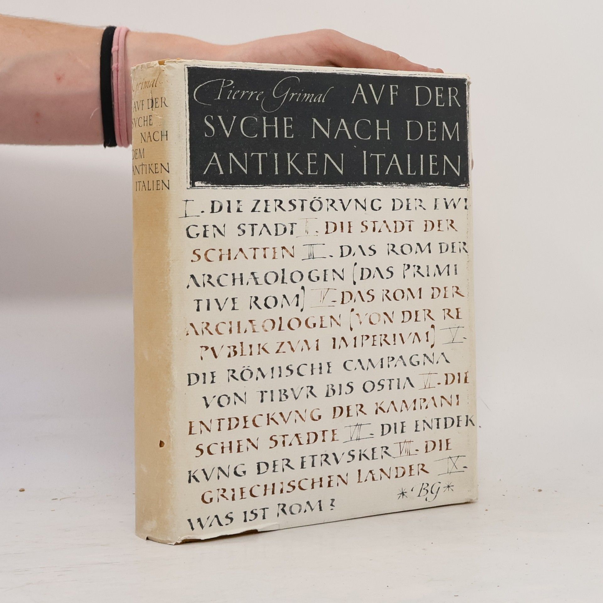 Pierre Grimal Auf der Suche nach dem antiken Italien