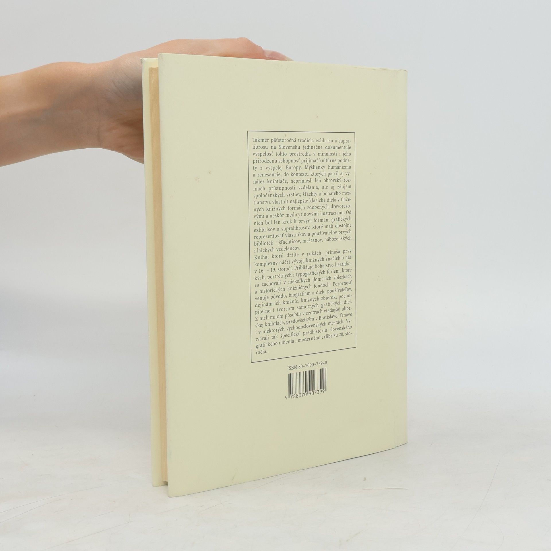 Ľubomír Jankovič Exlibris a supralibros na Slovensku v 16.-19. storočí
