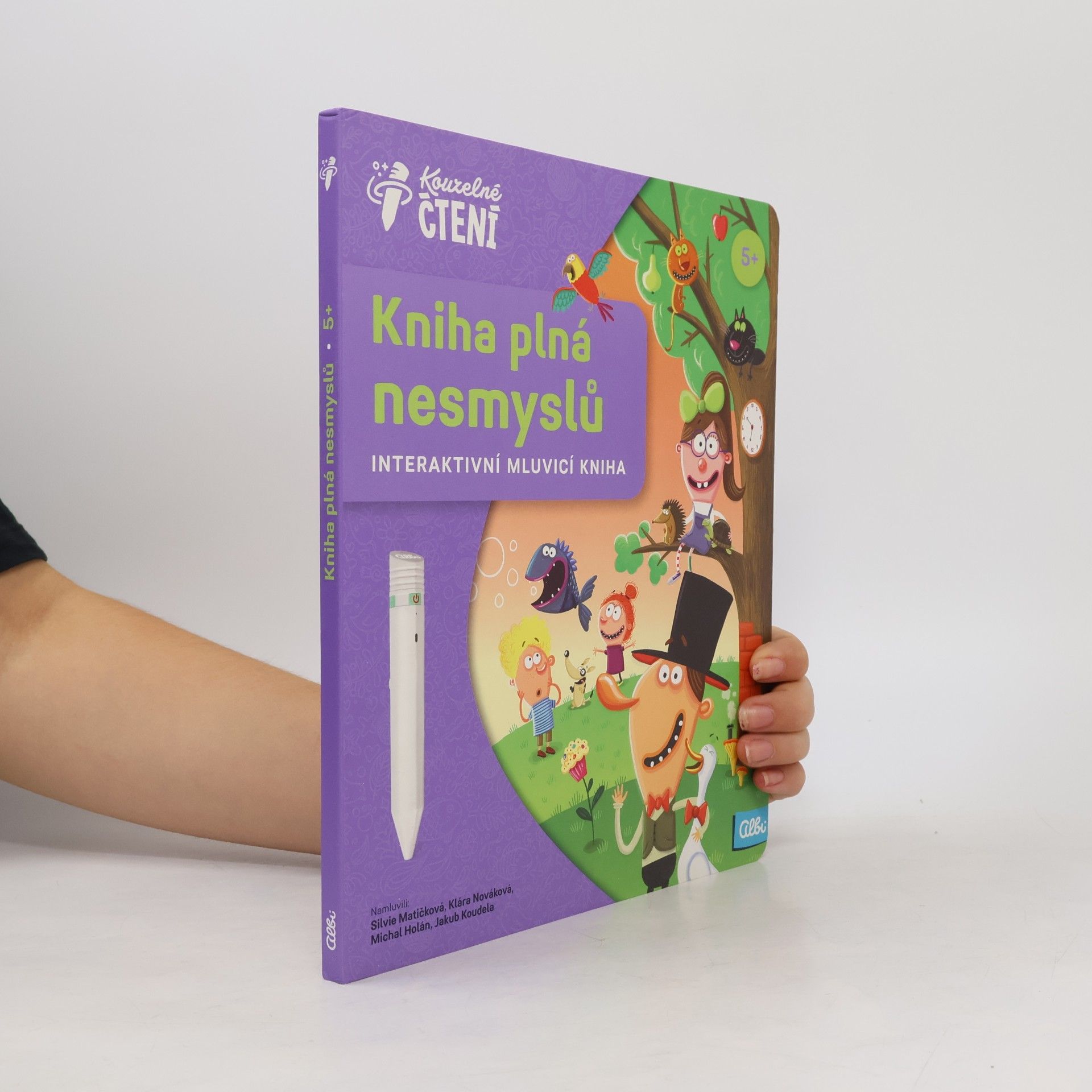 Kniha plná nesmyslů. Interaktivní mluvicí kniha