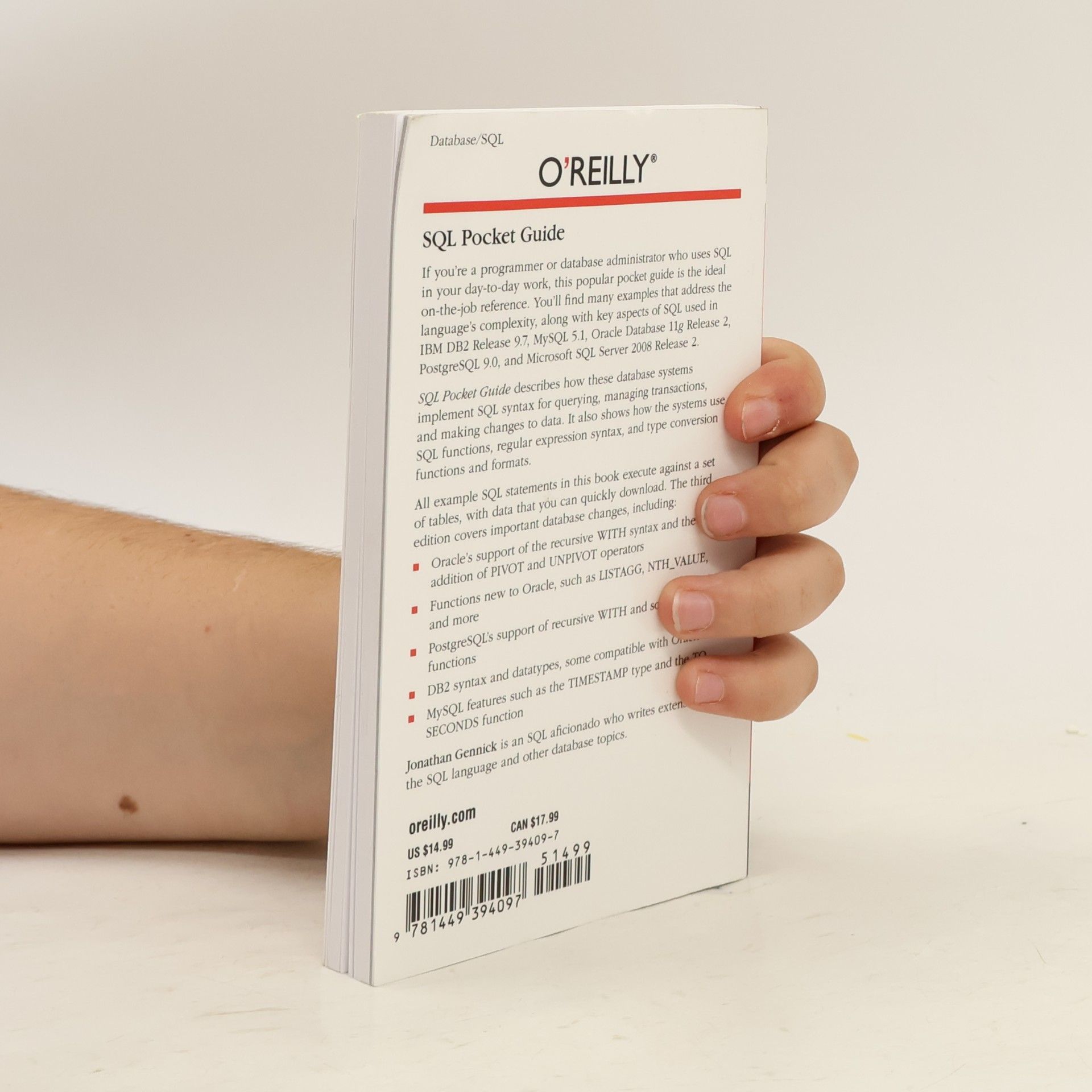 Jonathan Gennick SQL Pocket Guide