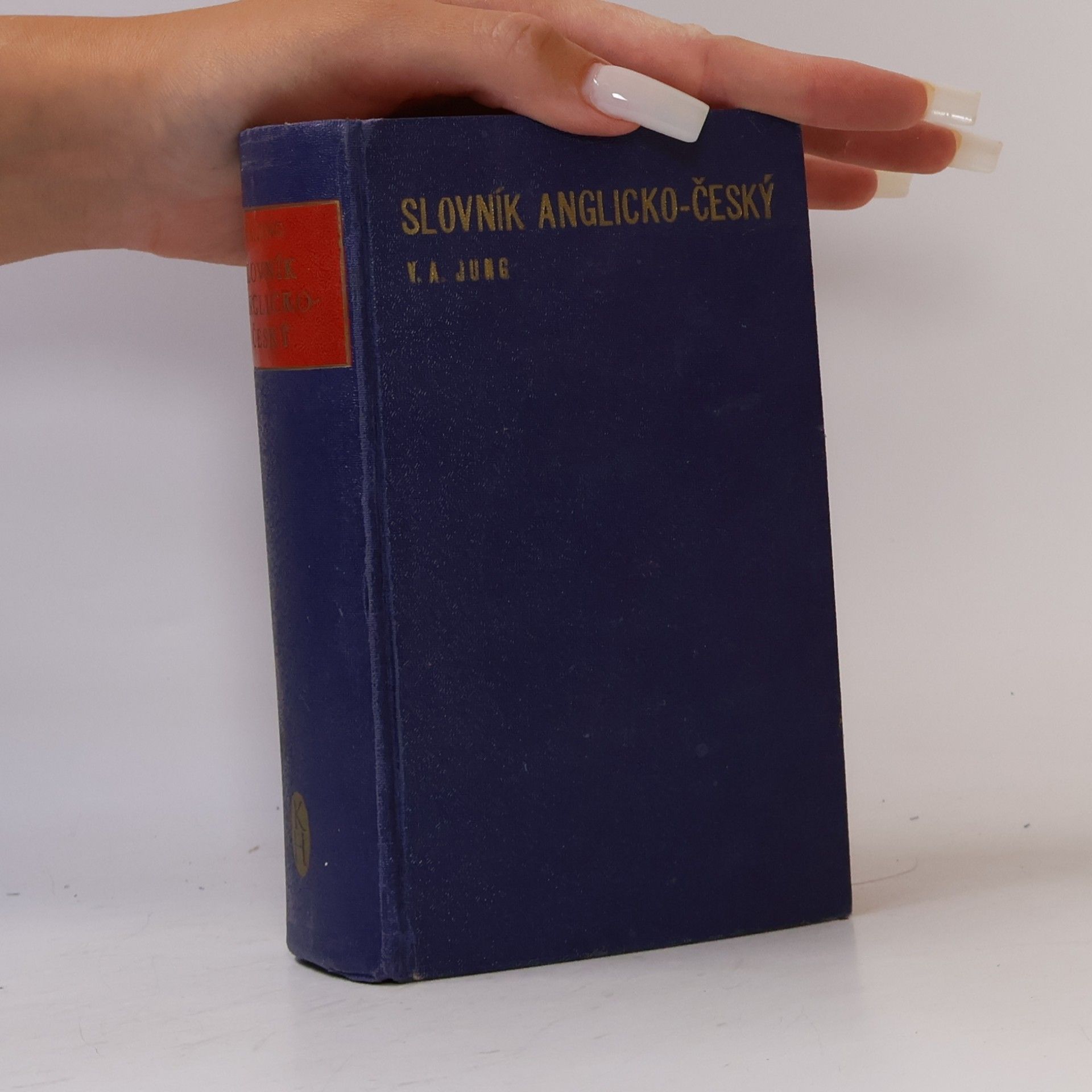 V. A. Jung Slovník anglicko-český