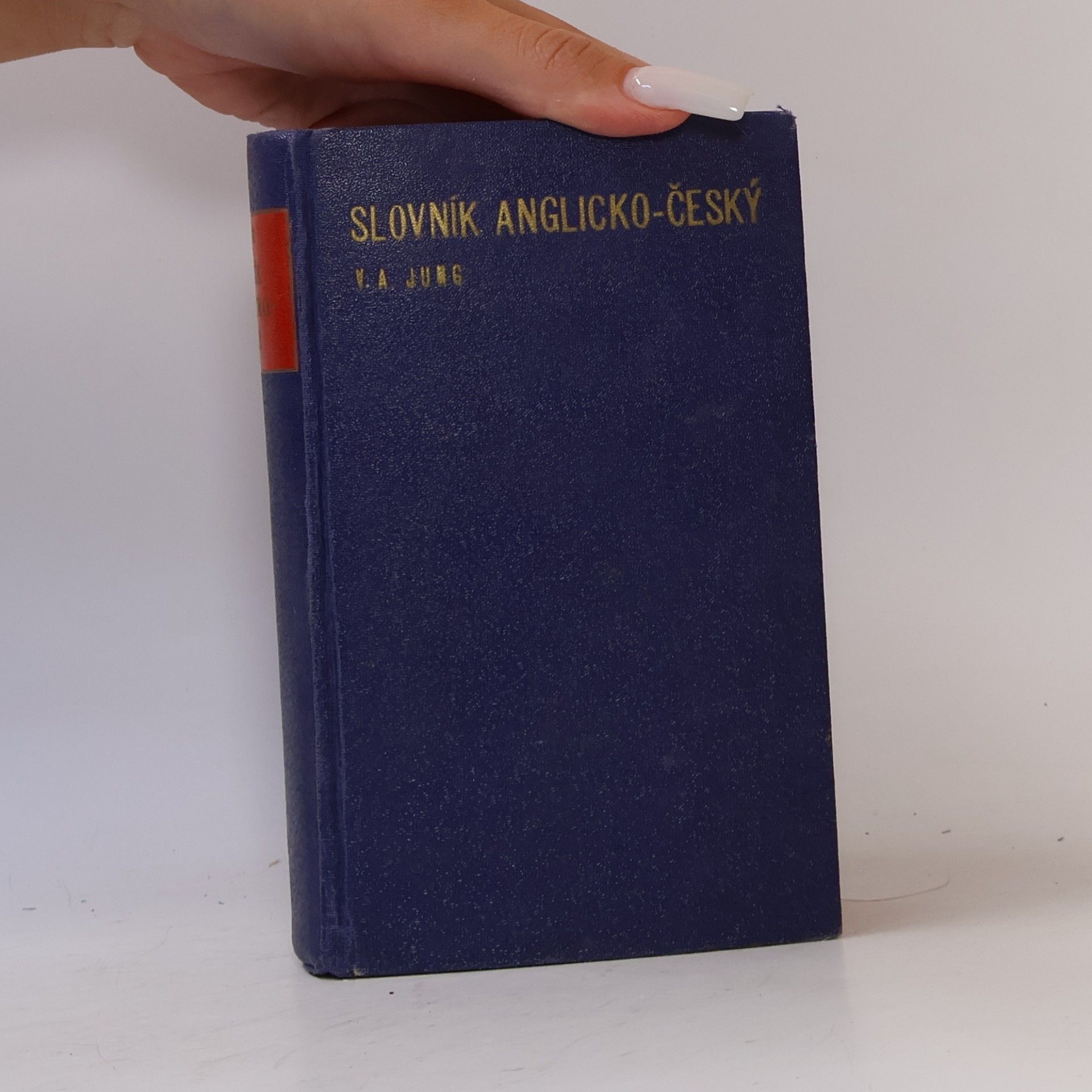 V. A. Jung Slovník anglicko-český