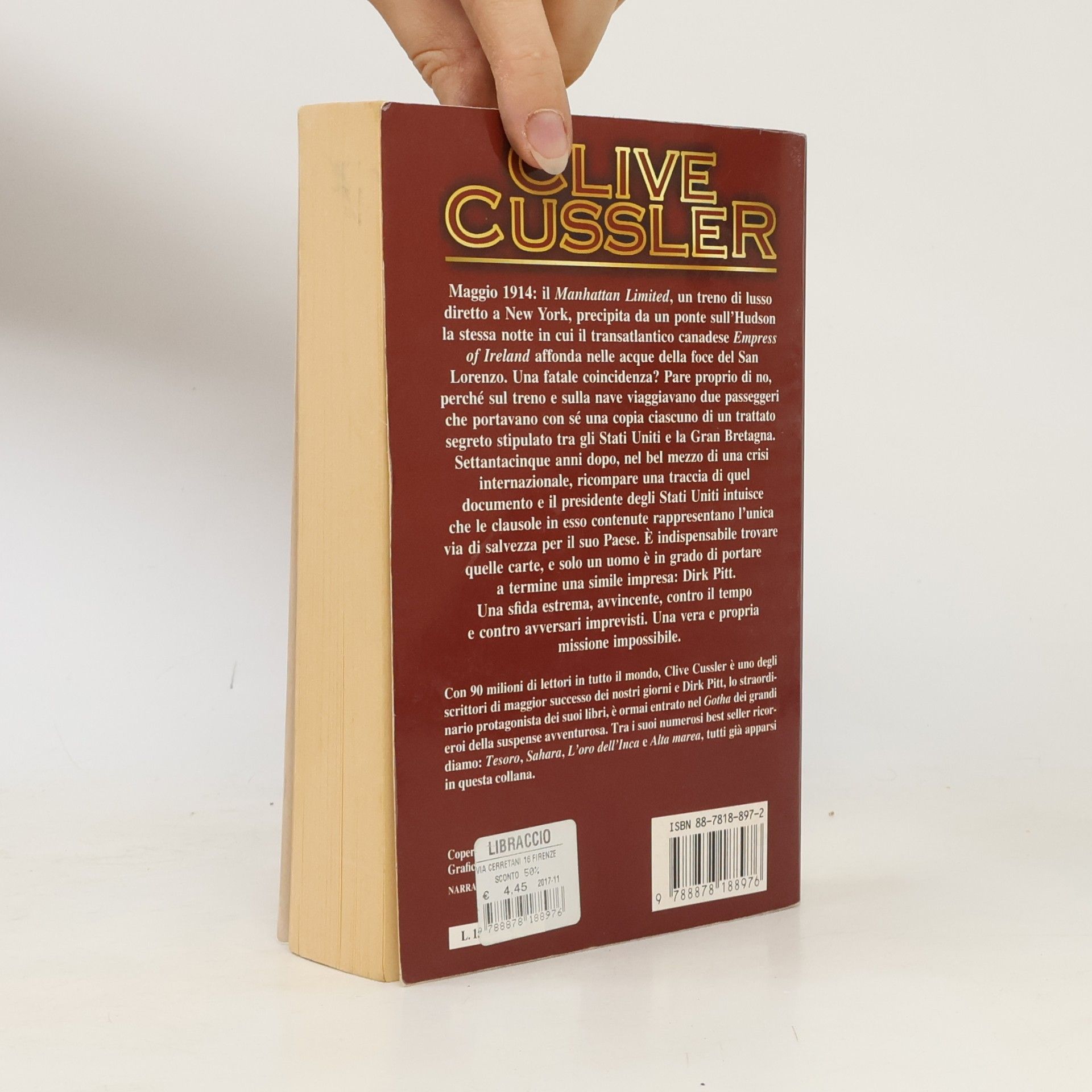 Clive Cussler Salto Nel Buio
