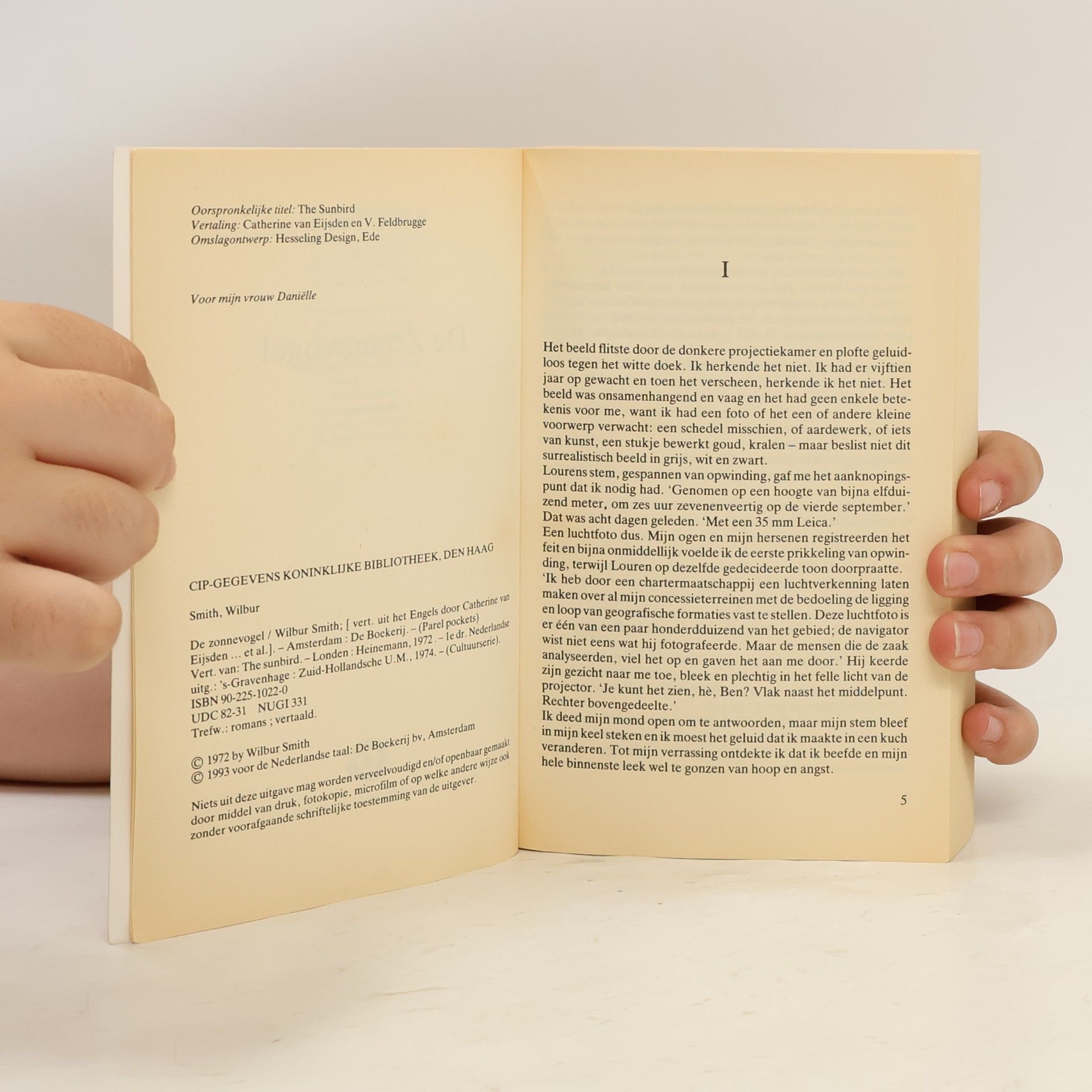 Wilbur A. Smith Parel Pocket: De Zonnevogel