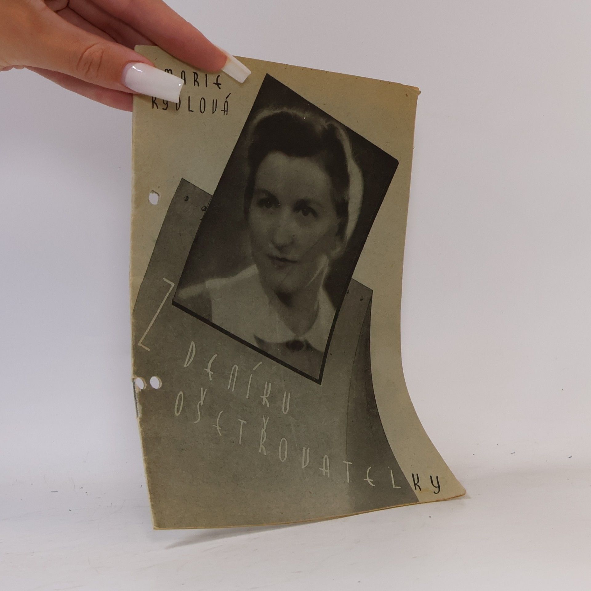 Marie Rýdlová Z deníku ošetřovatelky