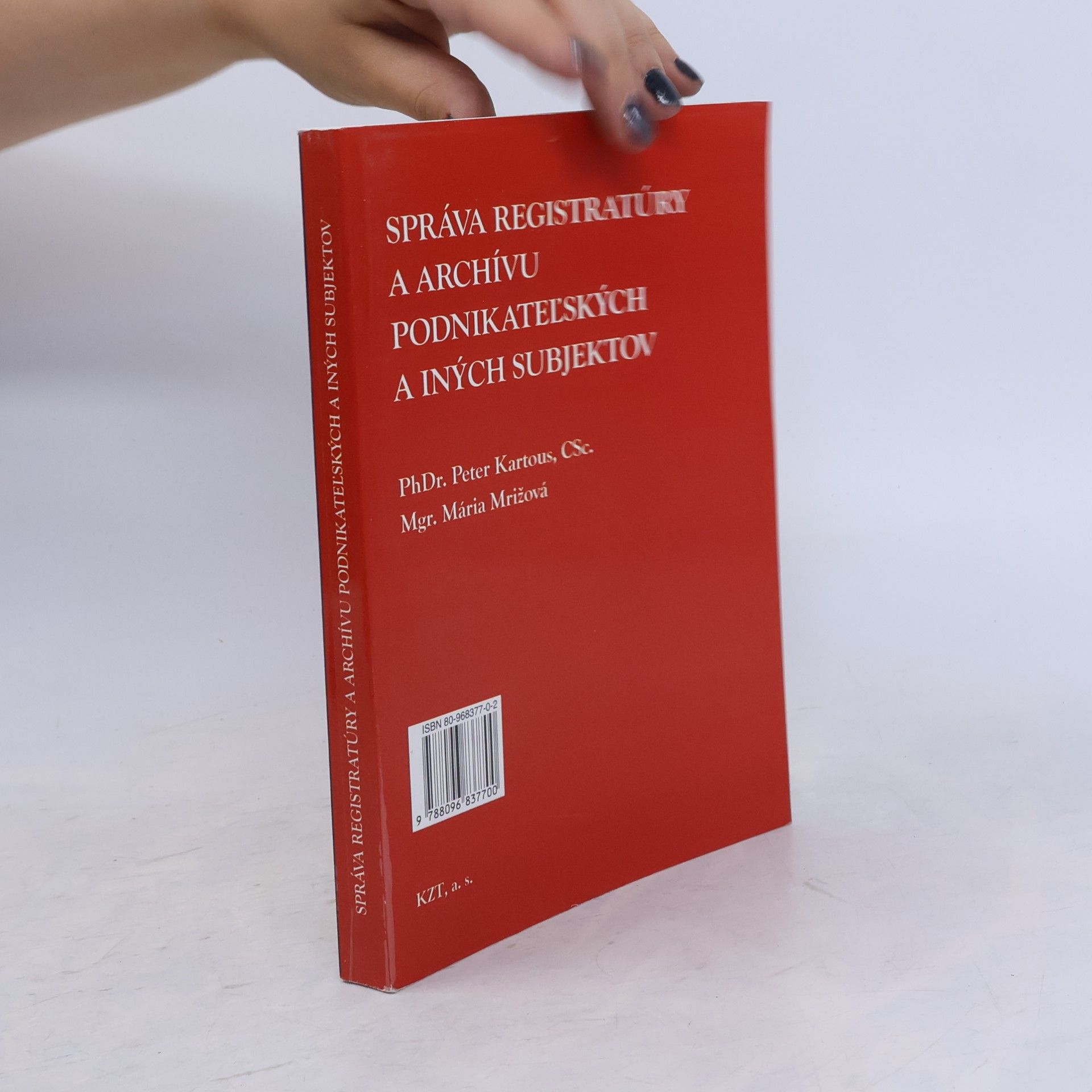 Správa registratúry a archívu podnikateľských a iných subjektov