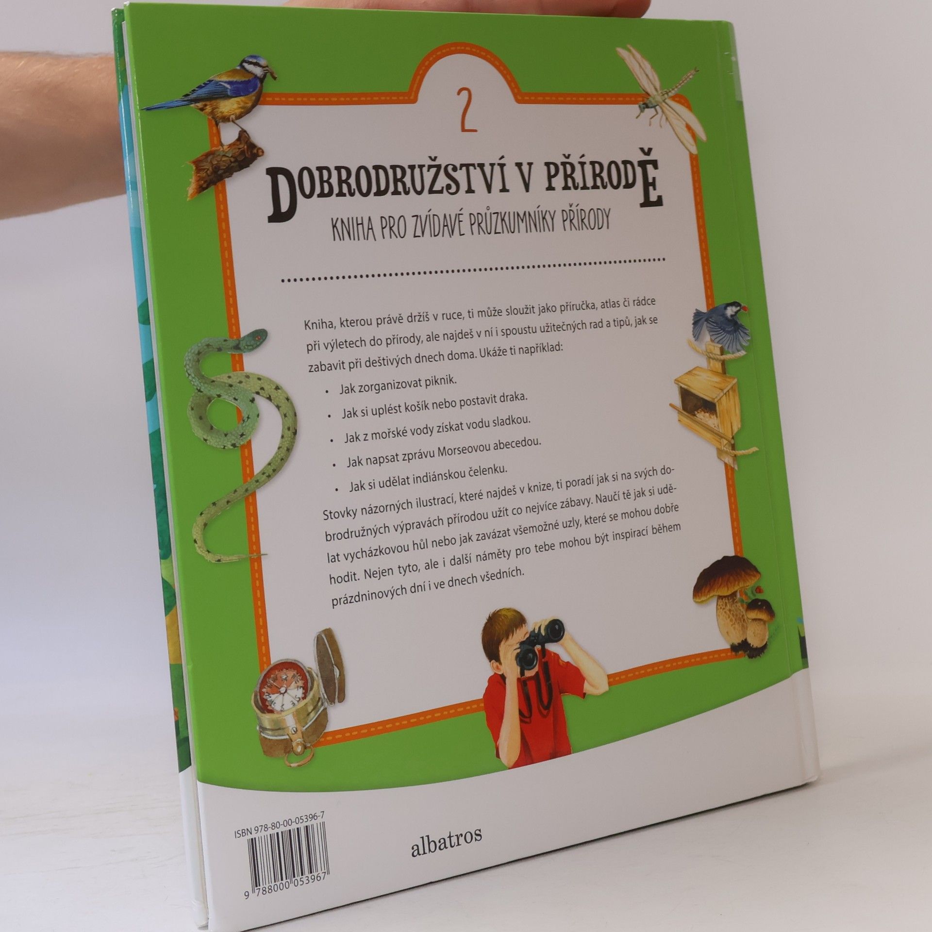 Kolektiv autorů Dobrodružství v přírodě : kniha pro zvídavé průzkumníky přírody. 2