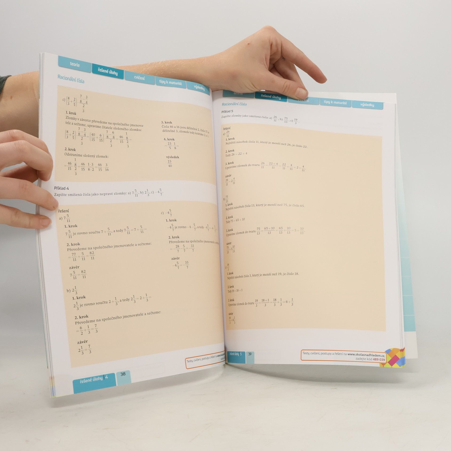 Pavel Tlustý Matematika s nadhledem : od prváku k maturitě. 1. díl, Číselné obory, množiny