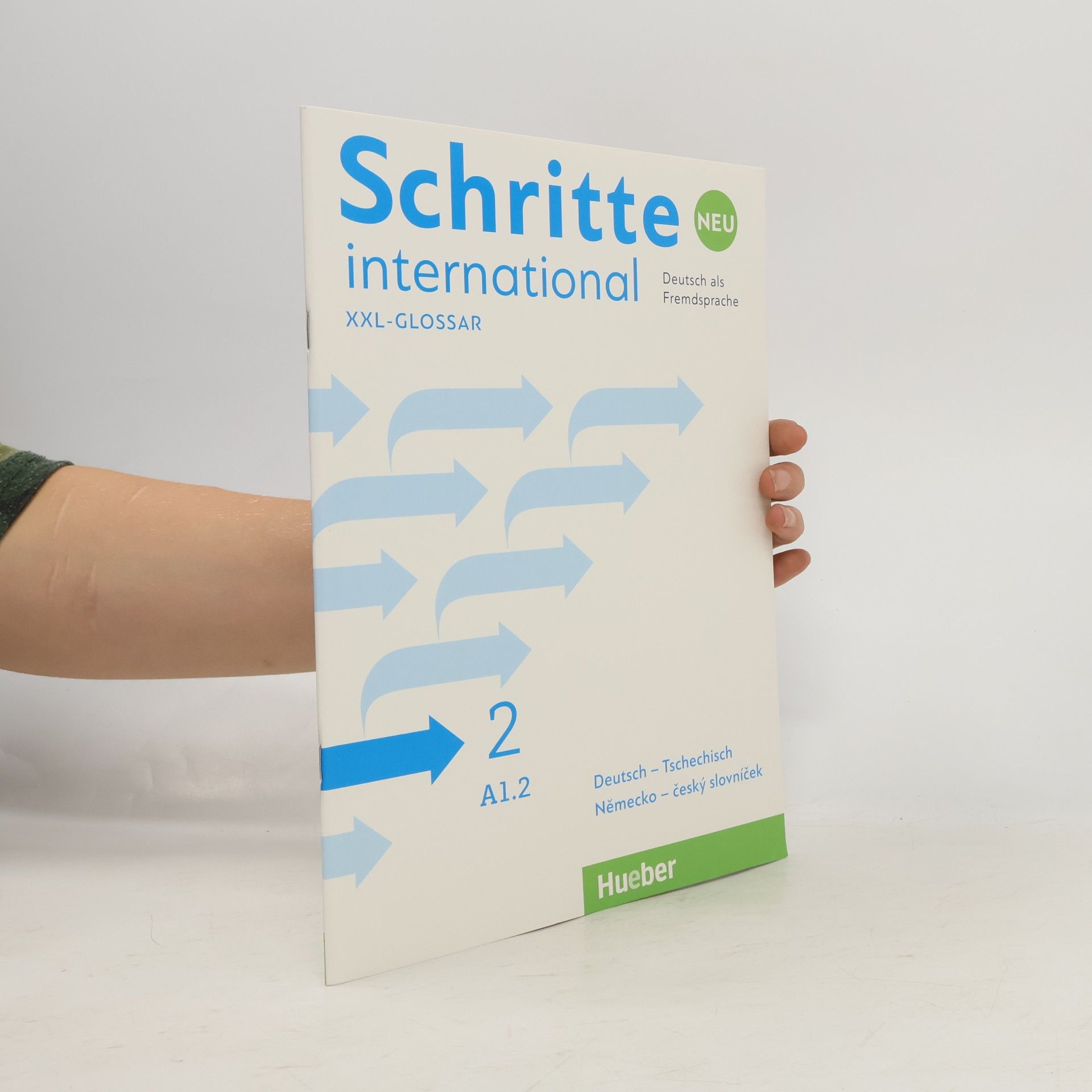 Autorenkollektiv Schritte international 2 neu : Glossar XXL : Deutsch-Tschechisch, Německo-český slovníček : Niveau A1.2