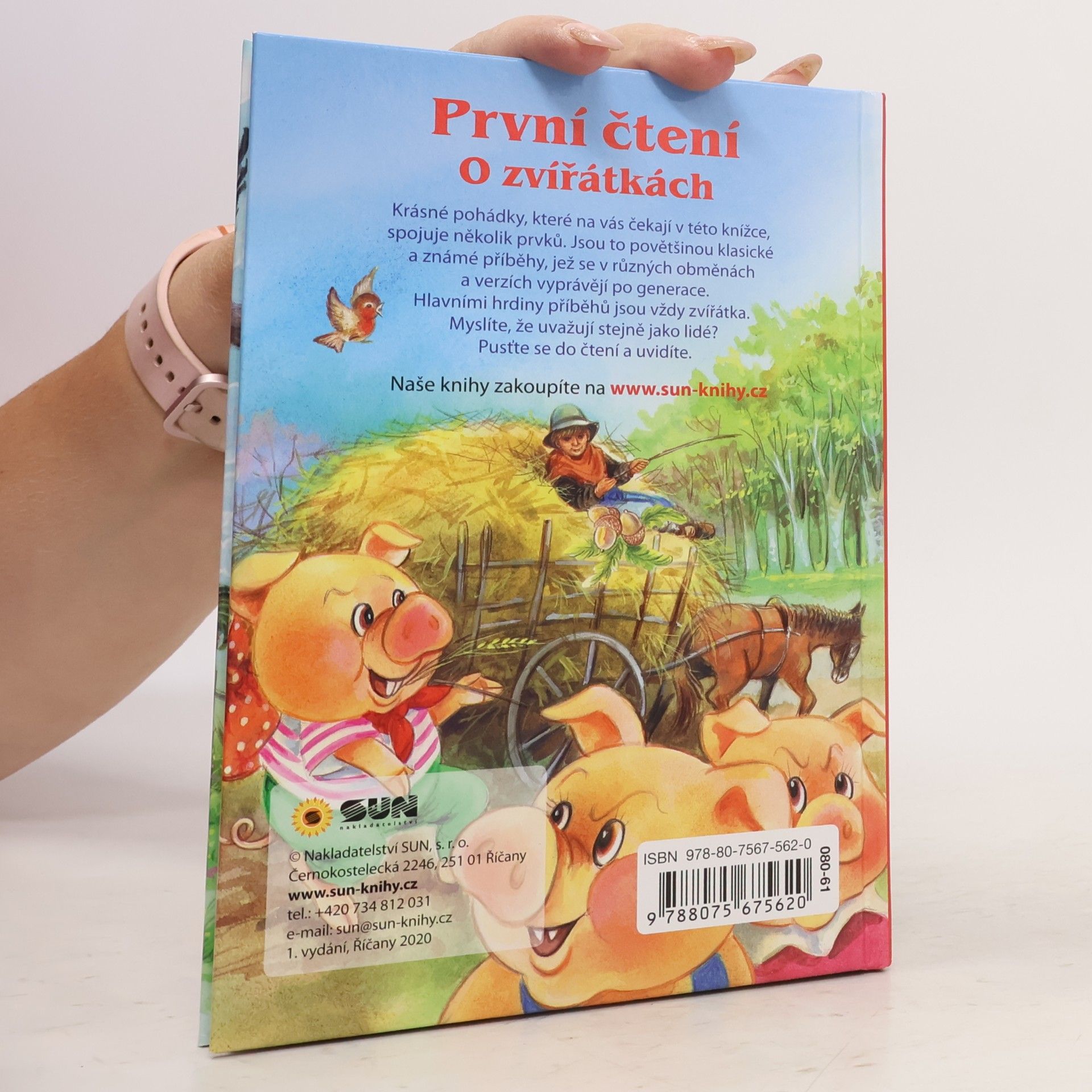 Auteurscollectief O zvířátkách. První čtení s velkými písmenky