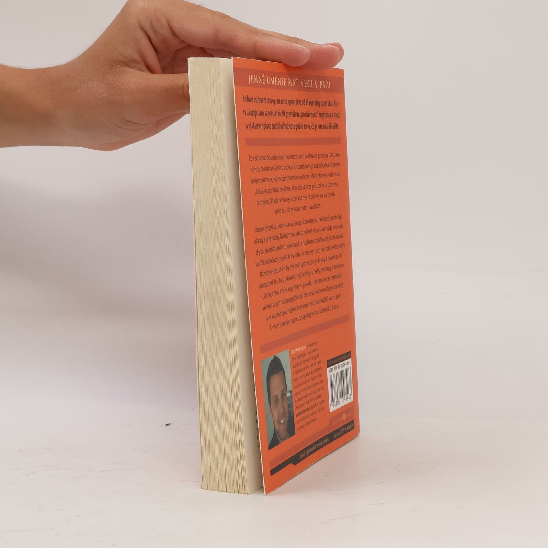 Mark Manson Jemné umenie mať veci v p**i