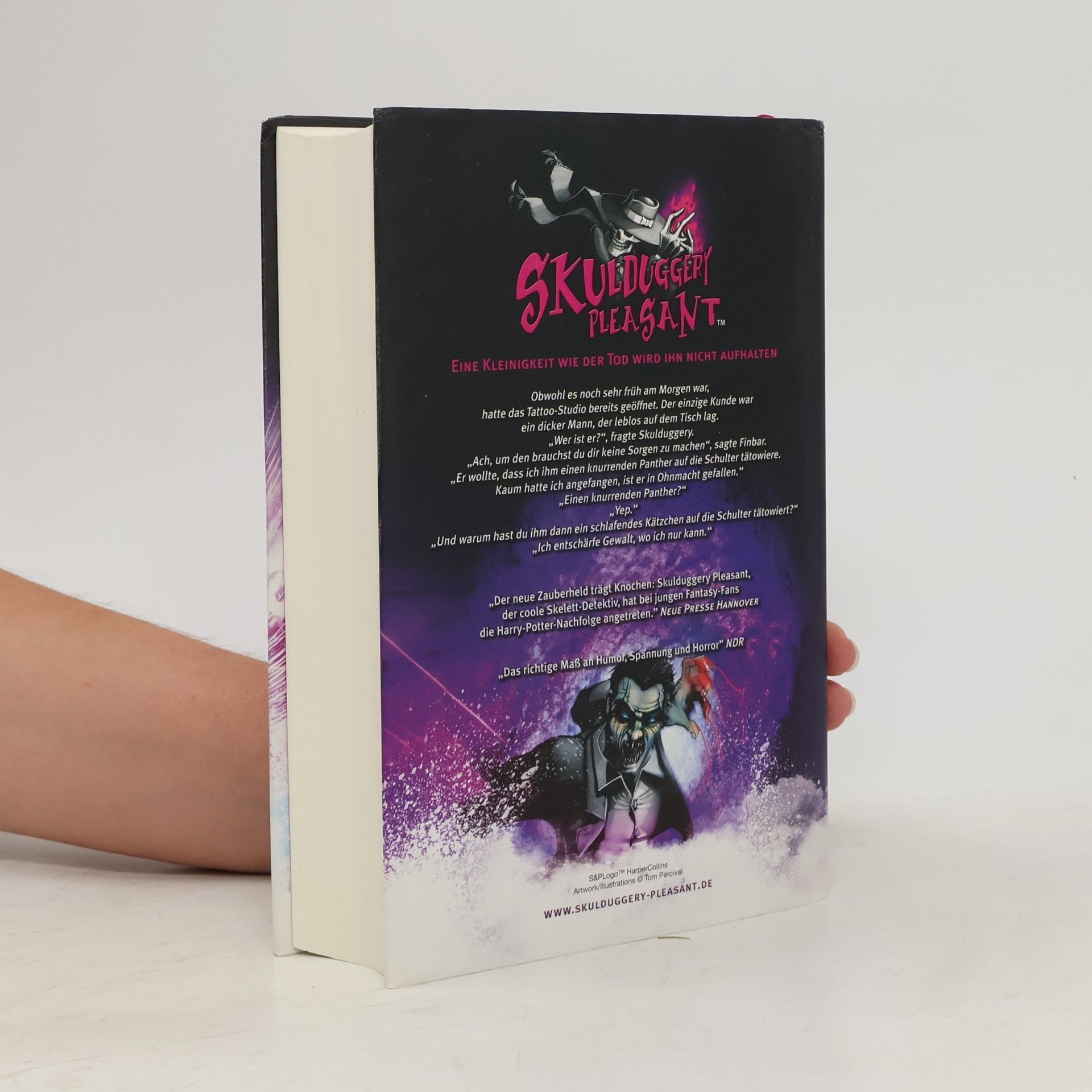 Derek Landy Skulduggery Pleasant 4. Sabotage im Sanktuarium