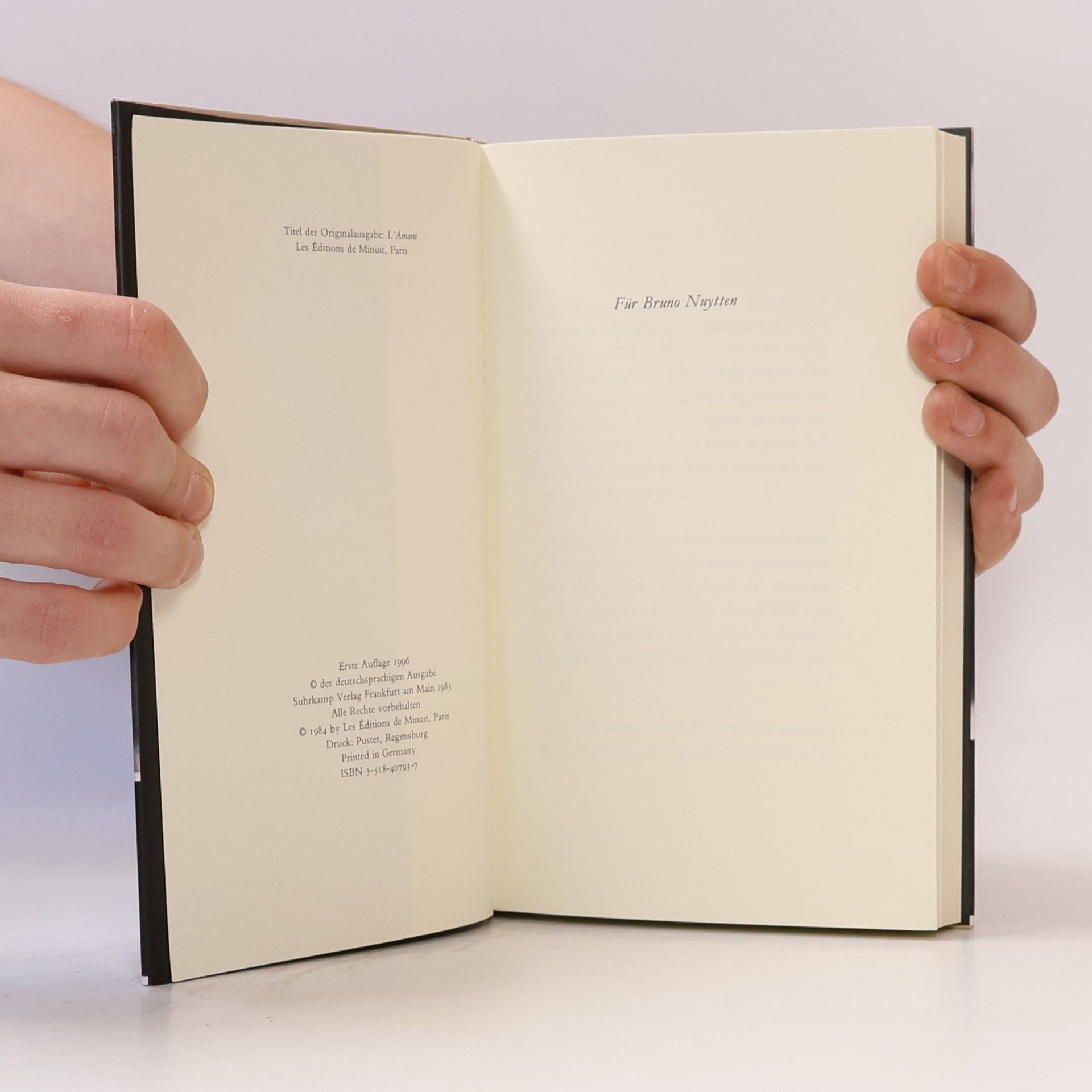 Marguerite Duras Der Liebhaber