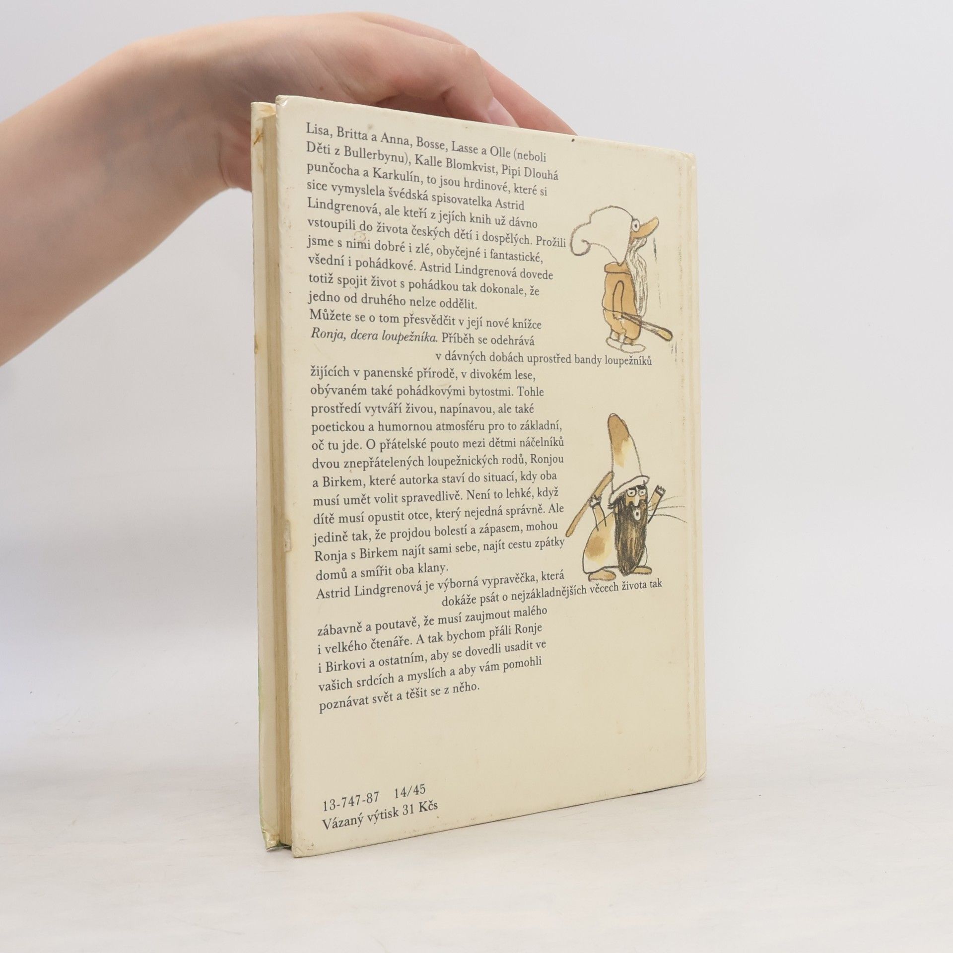 Astrid Lindgren Ronja, dcera loupežníka