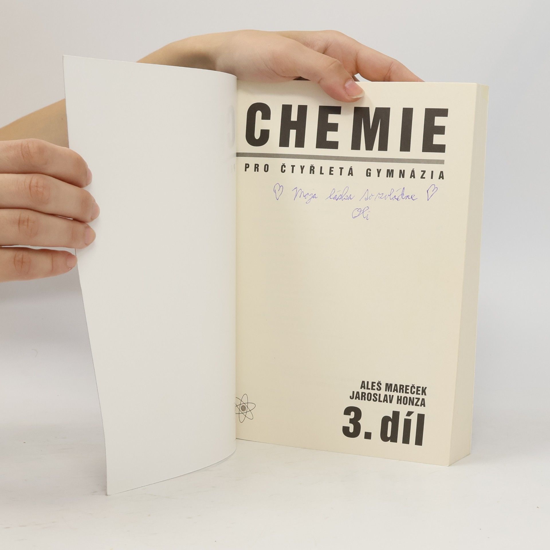 Aleš Mareček Chemie pro čtyřletá gymnázia. 3. díl
