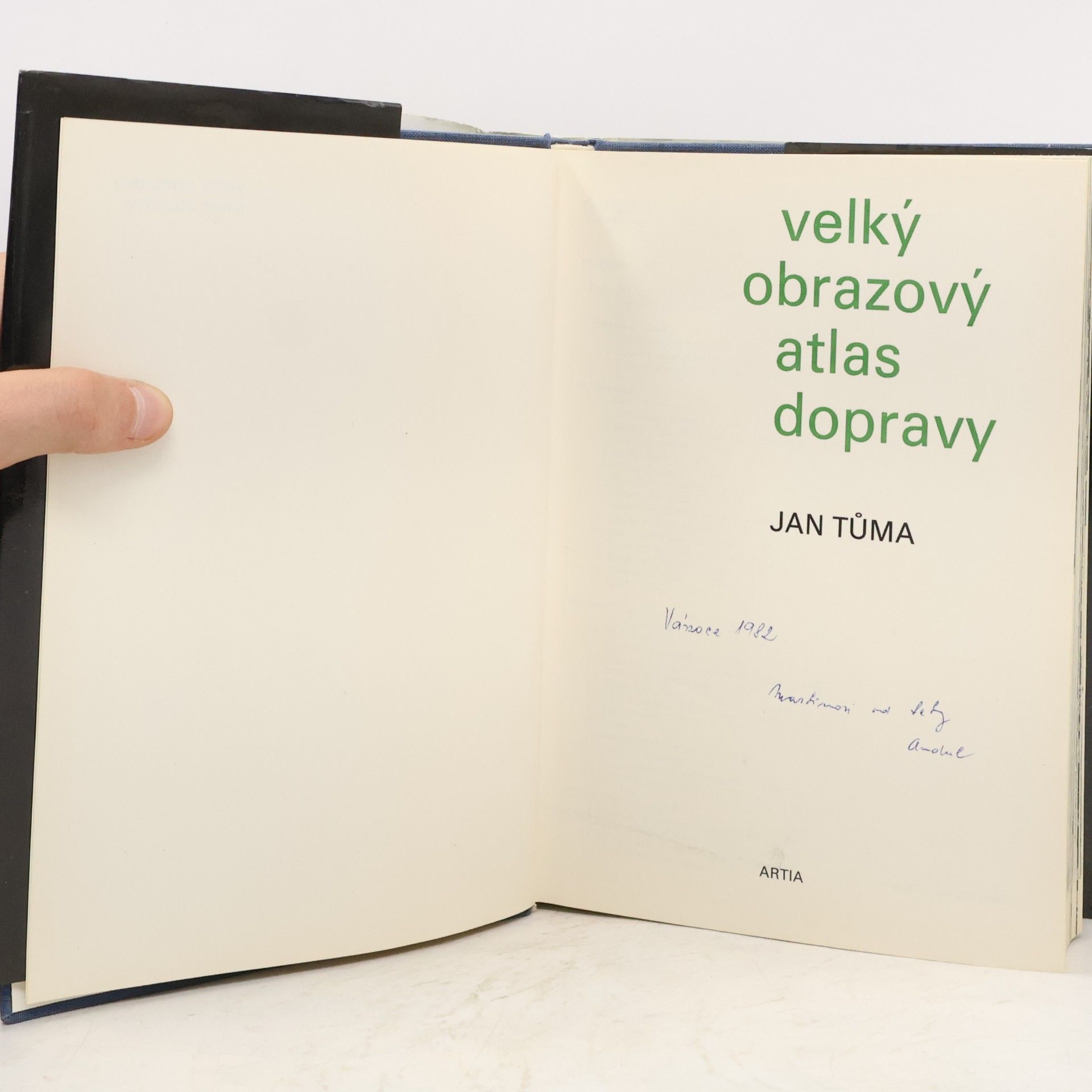 Jan Tůma Velký obrazový atlas dopravy