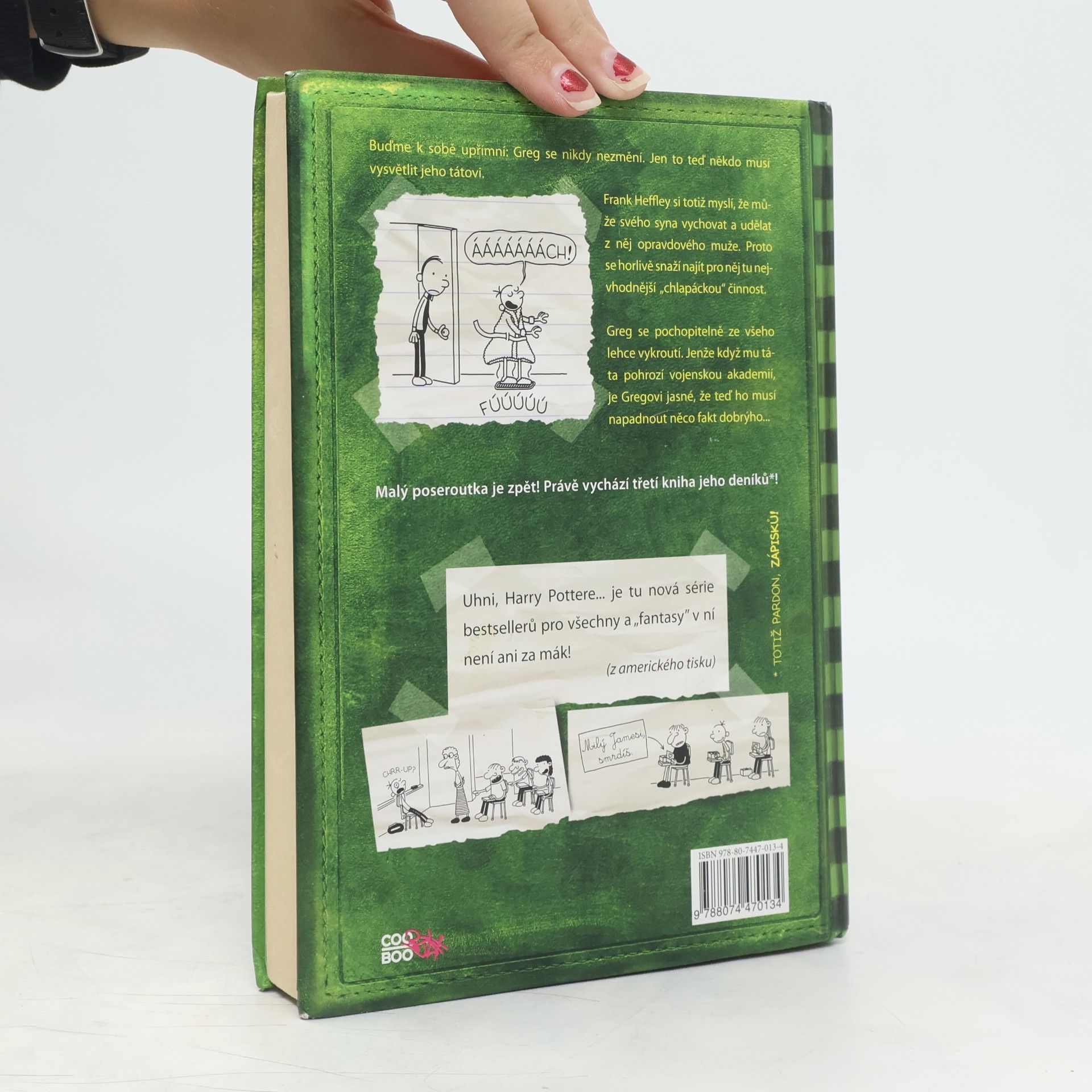 Jeff Kinney Deník malého poseroutky 3. Poslední kapka