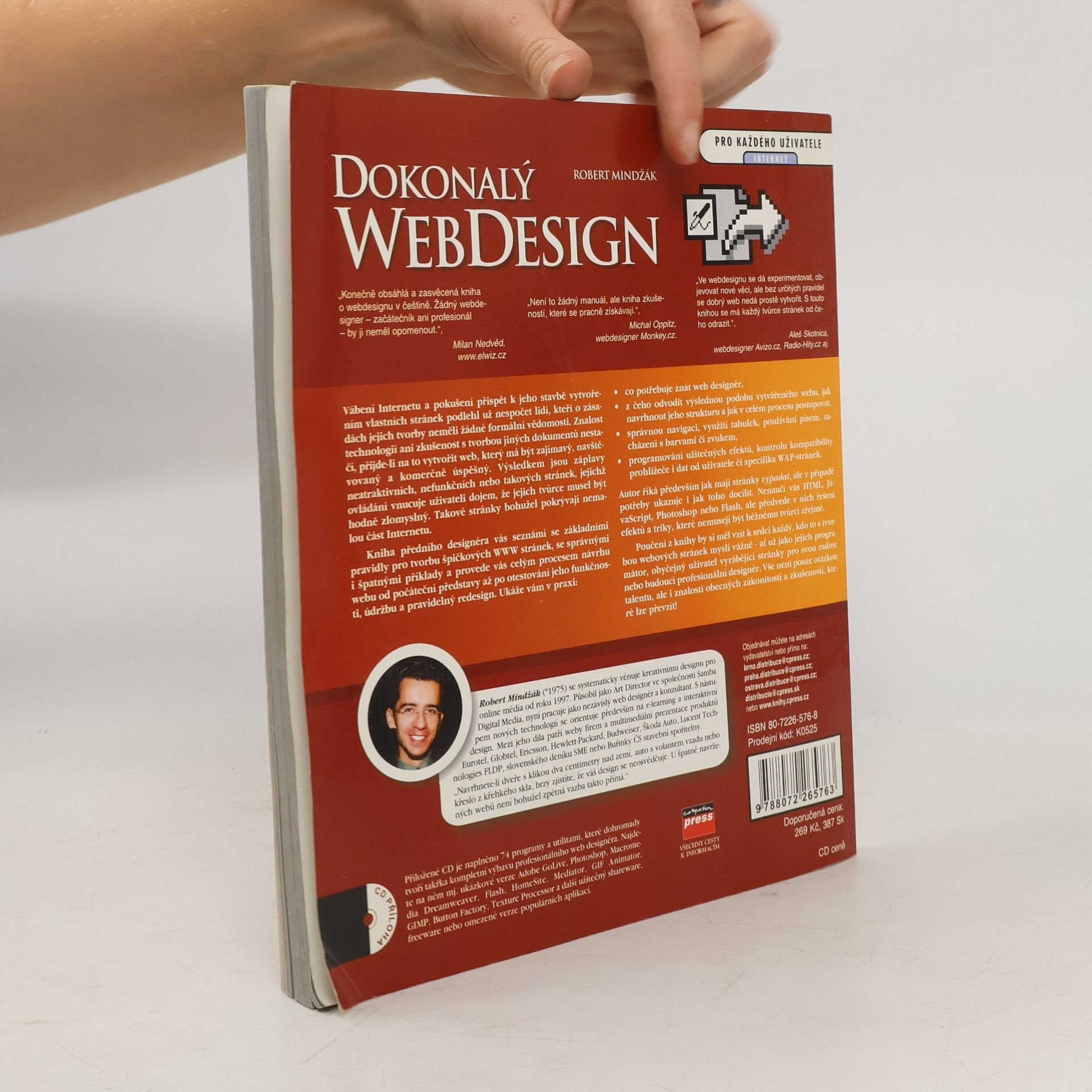 Robert Mindžák Dokonalý web design