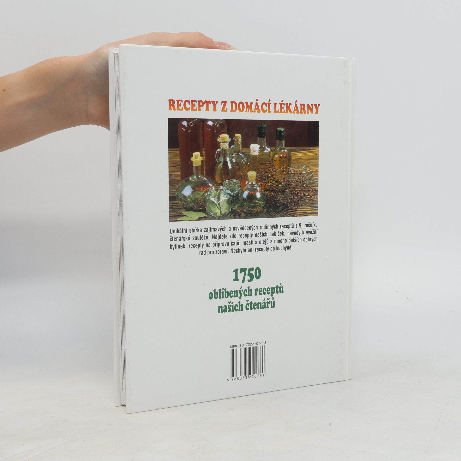 Vladimír Doležal Recepty naší rodiny. 9. ročník, Recepty z domácí lékarny