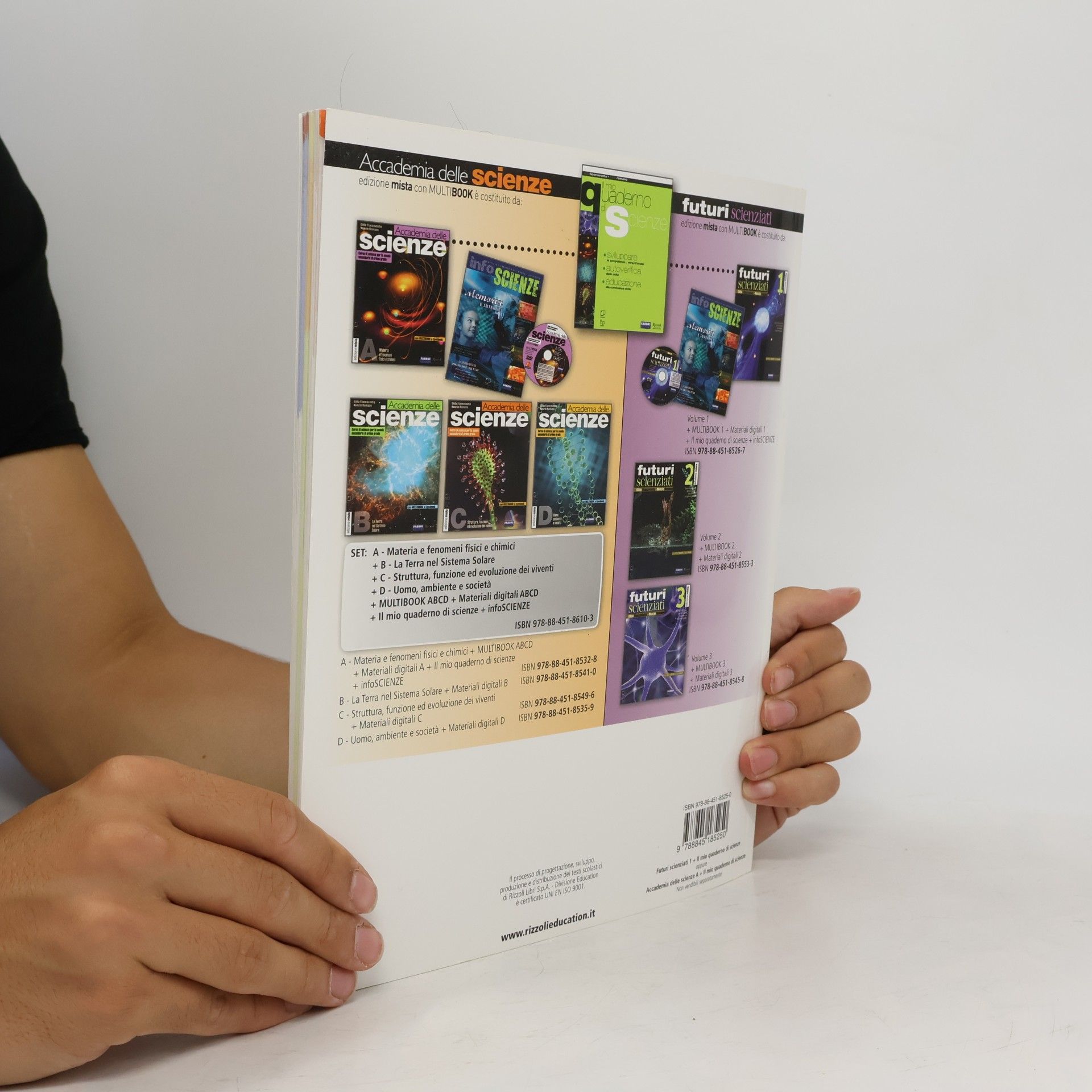 Kolektív autorov Il mio quaderno di Scienze
