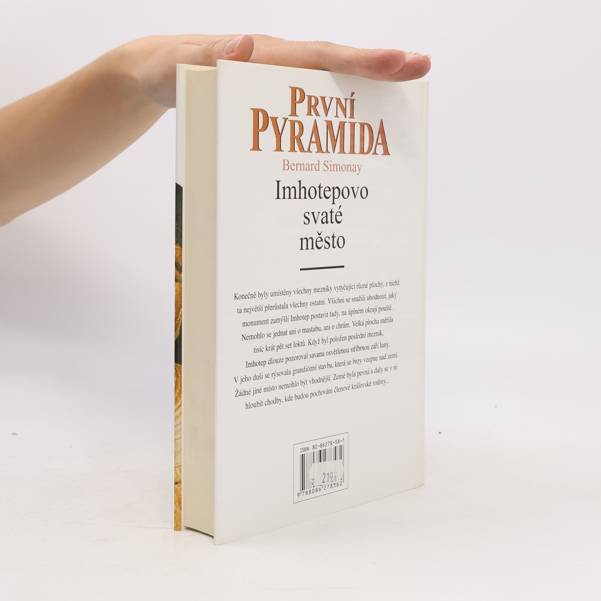 Bernard Simonay První pyramida. 2, Imhotepovo Svaté město