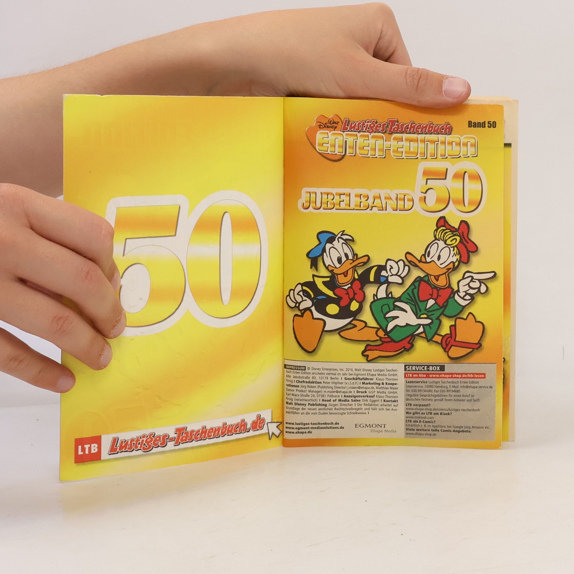 Walt Disney Lustiges Taschenbuch Enten-Edition 50